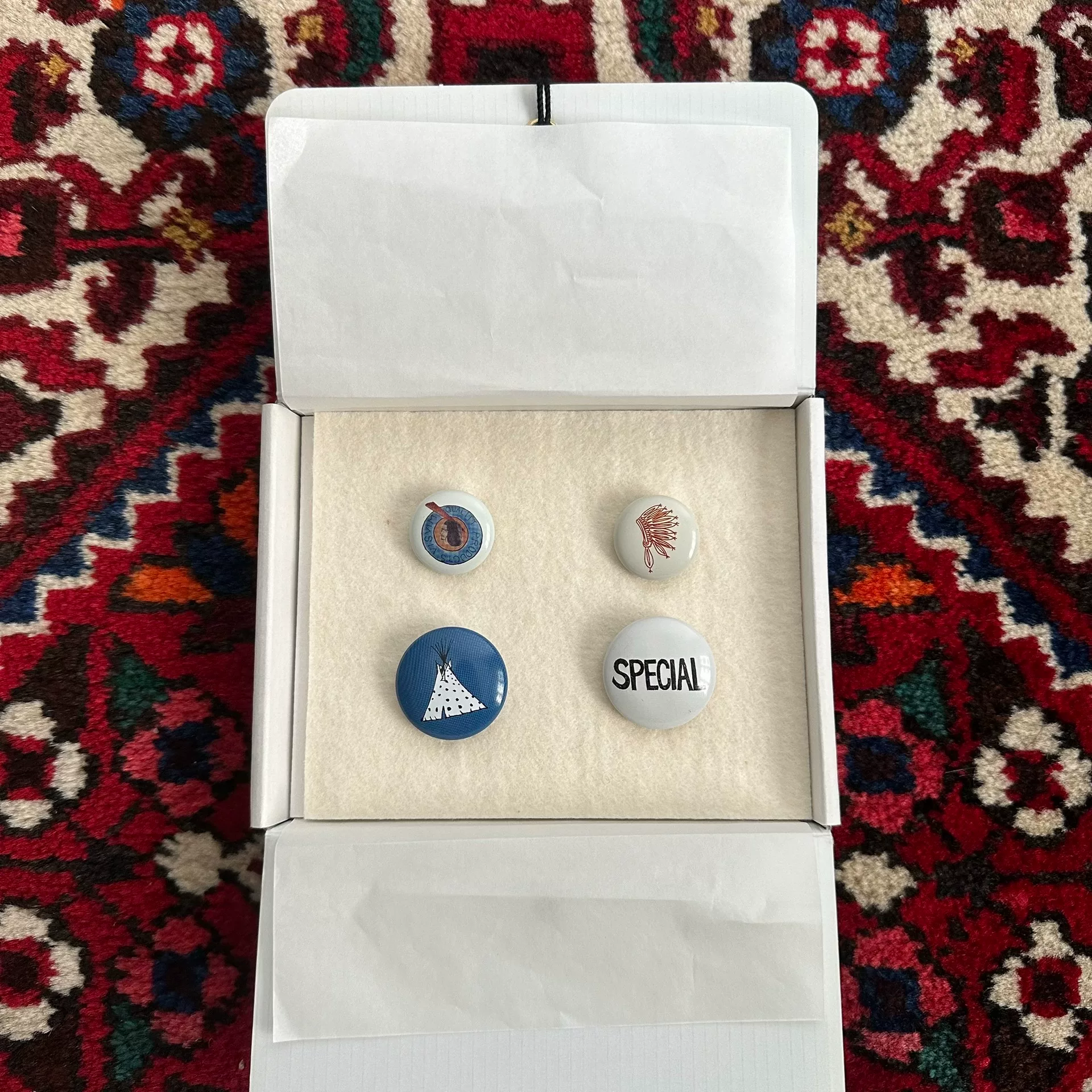 visvim 16AW Badge Pins Set