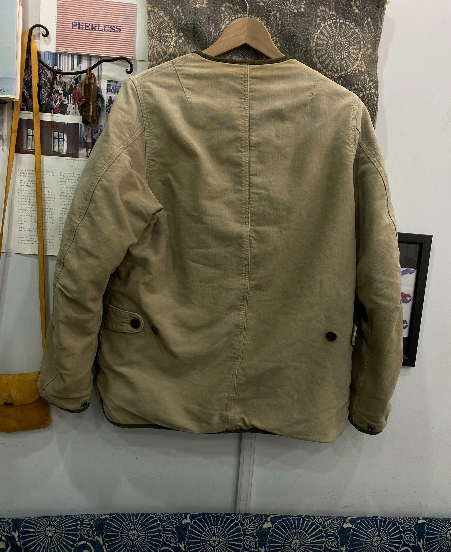 VISVIM 22AW Contrary Dept Liner JKT — front