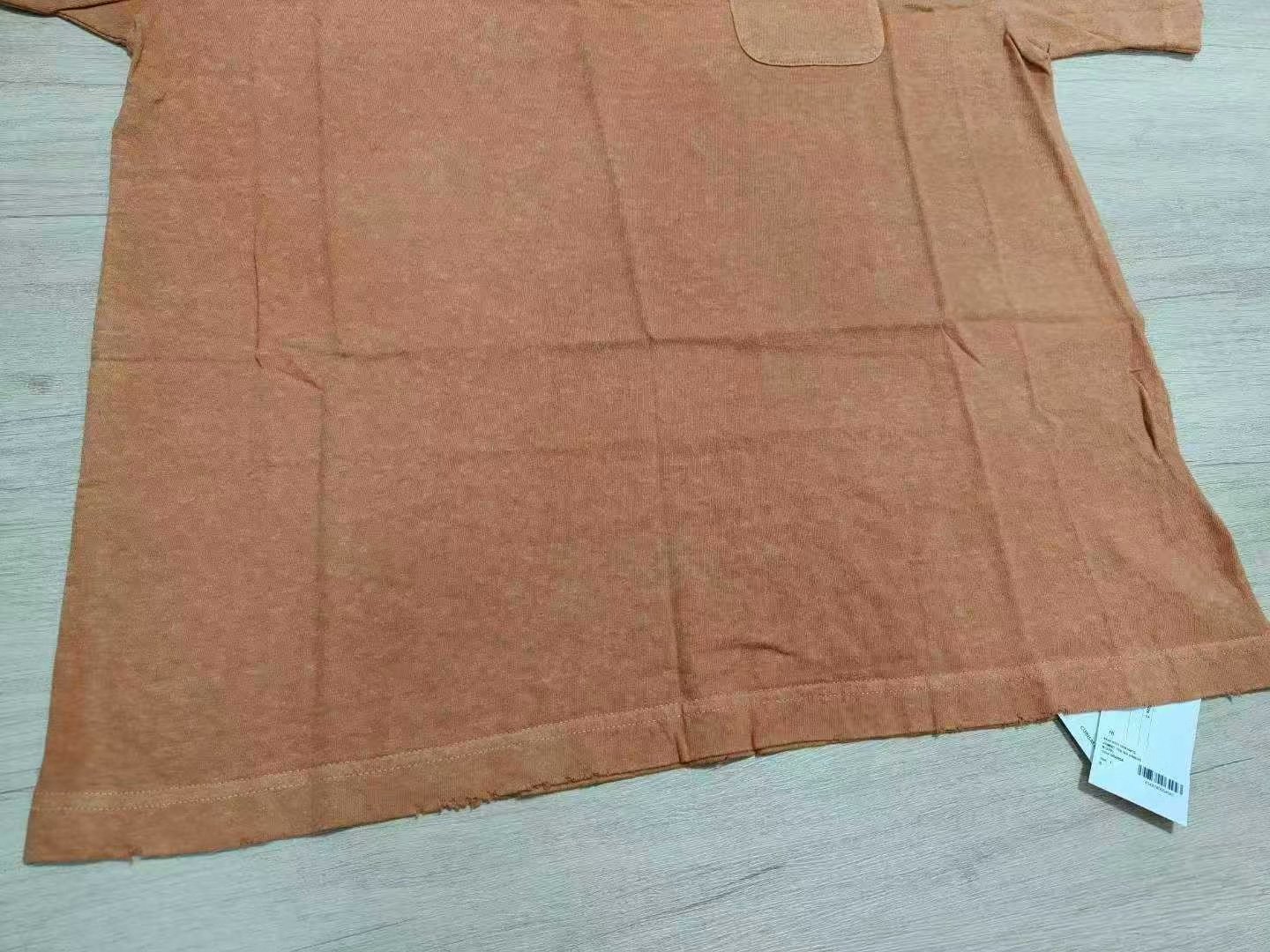 visvim 21ss Jumbo Tee S/S (Uneven Dye) — label