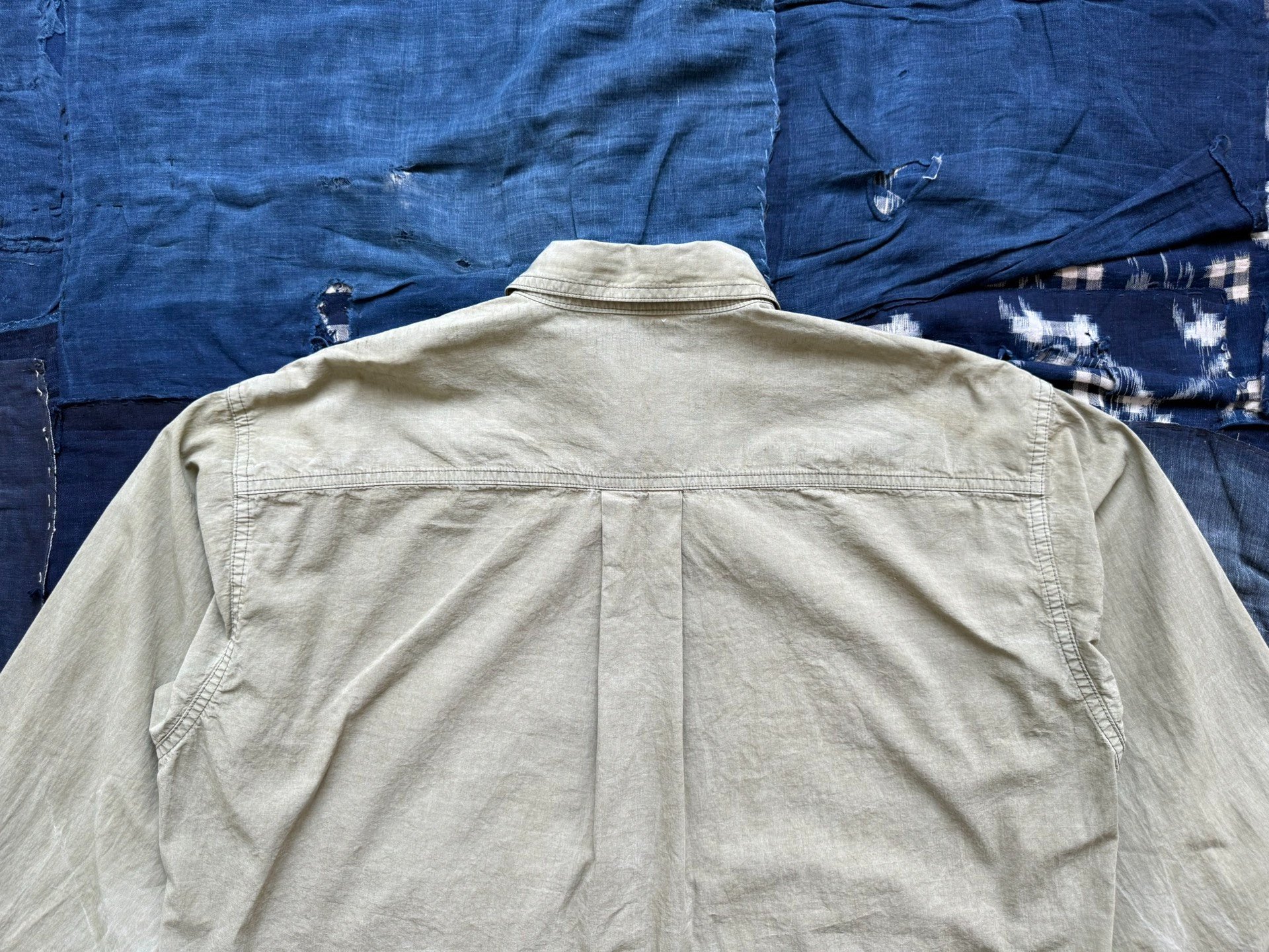 HERILL 25SS Ripstop Long-Sleeve Shirt — back
