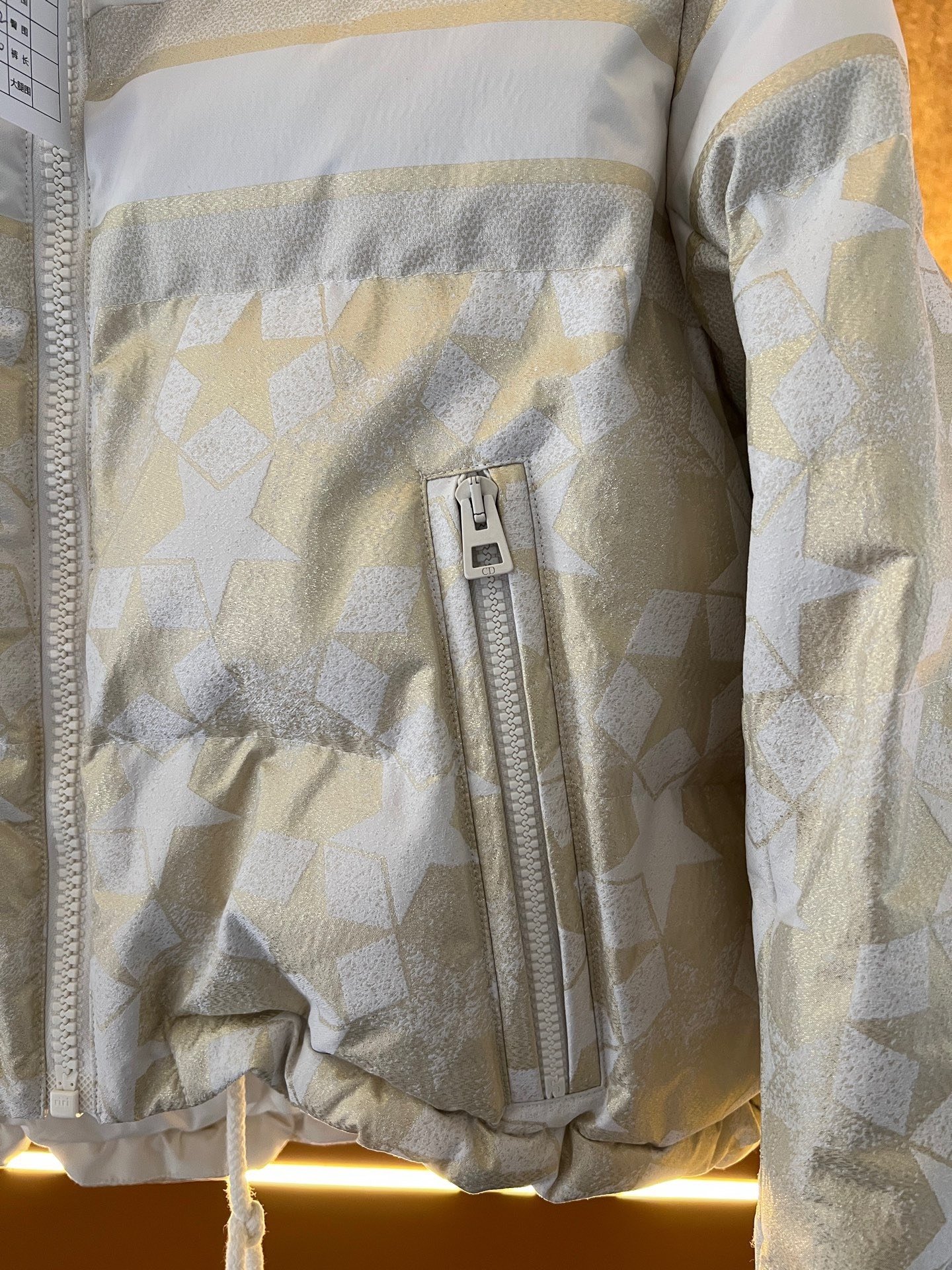 Dior Five-Point Star Cotton Jacket — back