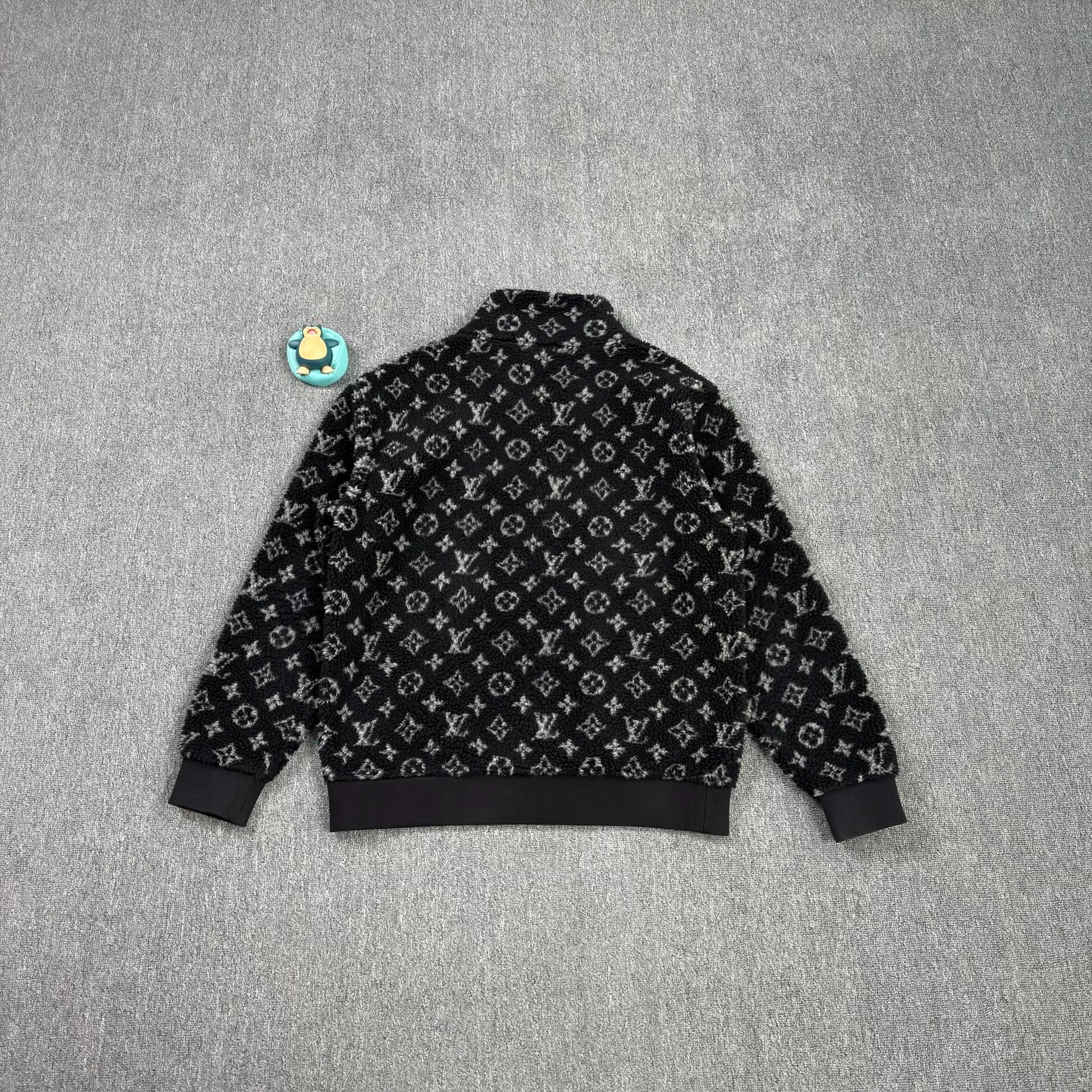 Louis Vuitton Monogram Teddy Fleece Jacket — front