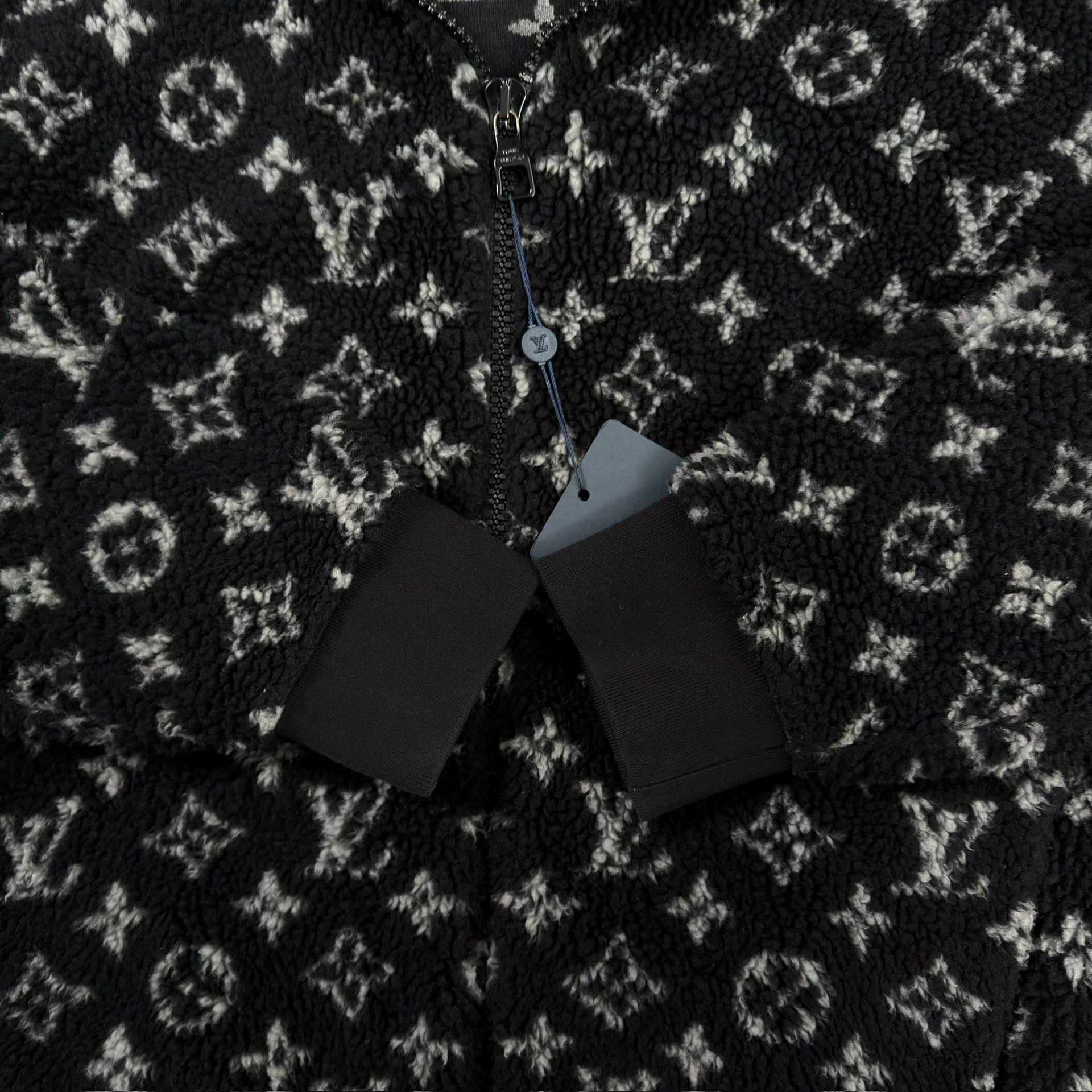 Louis Vuitton Monogram Teddy Fleece Jacket — back
