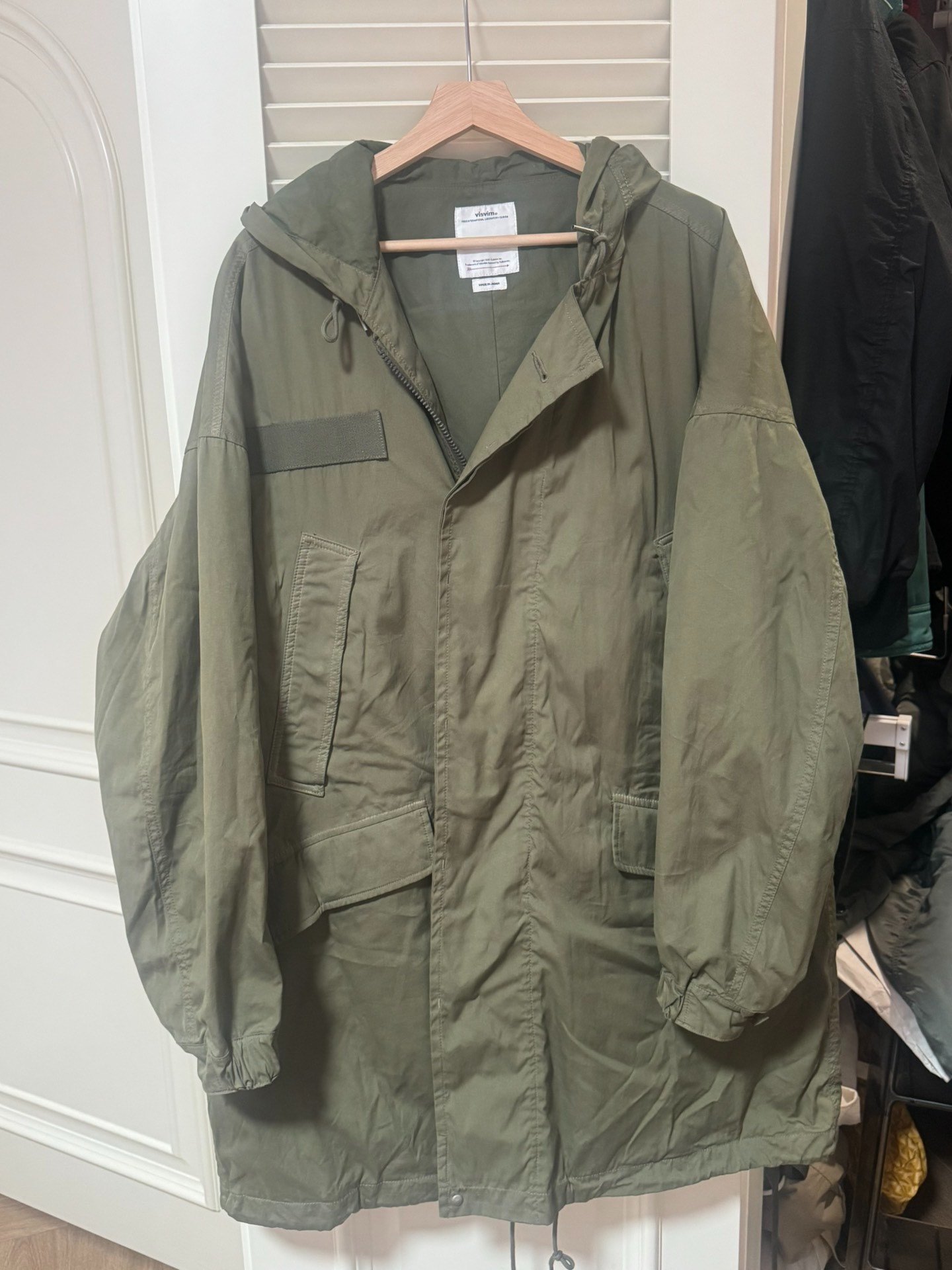VISVIM PATTERSON OVERCOAT