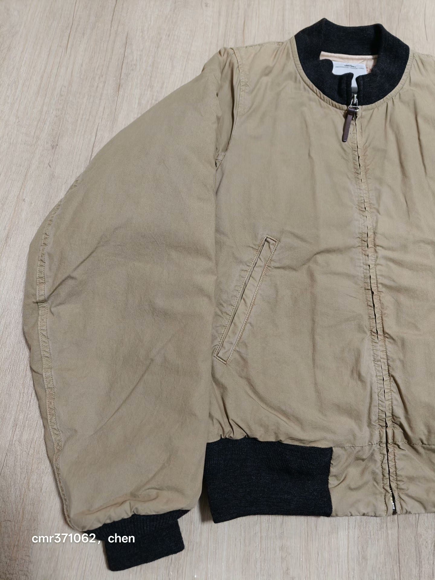 visvim 17ss Hartman Bomber Jacket — front