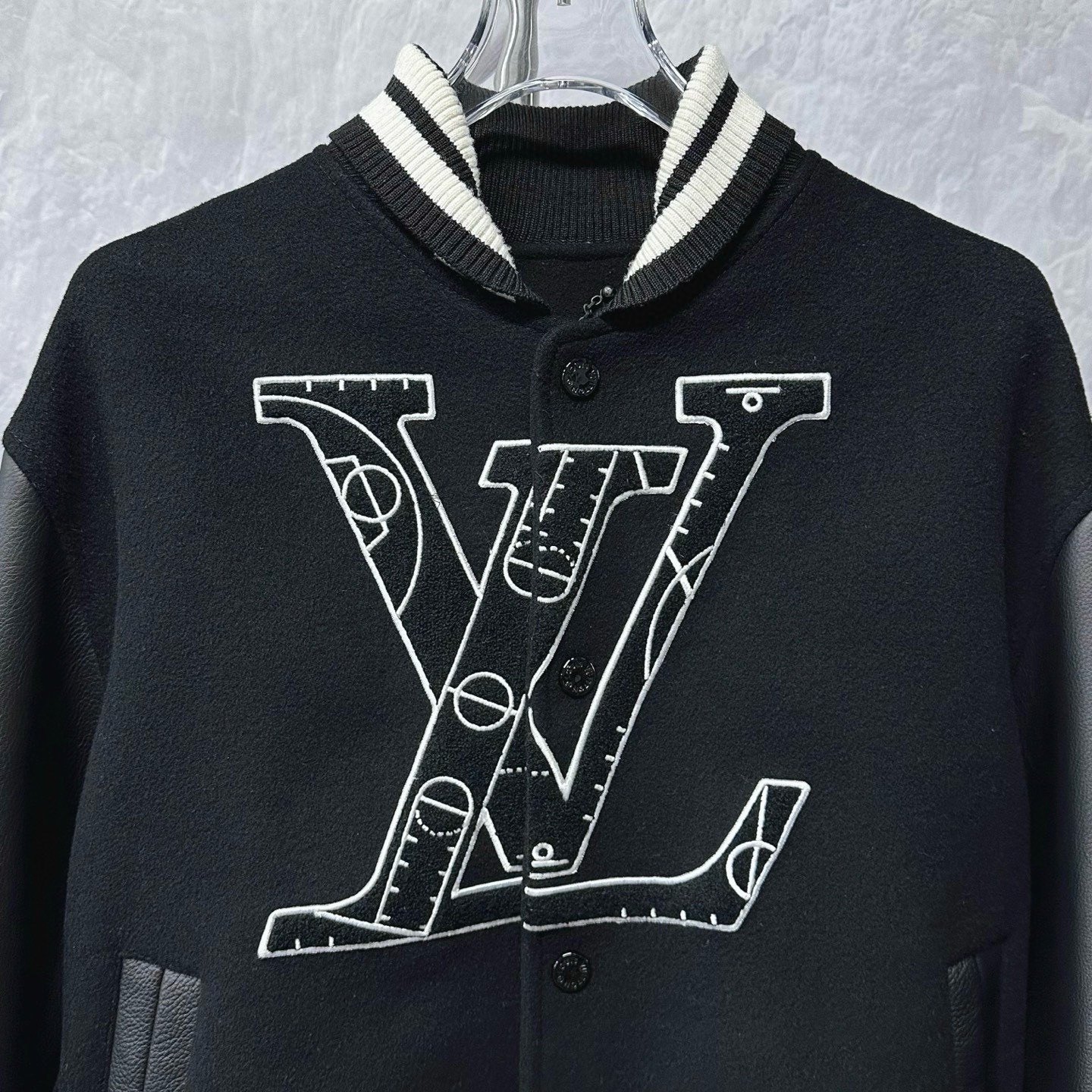 Louis Vuitton NBA Collaboration Baseball Jacket — front