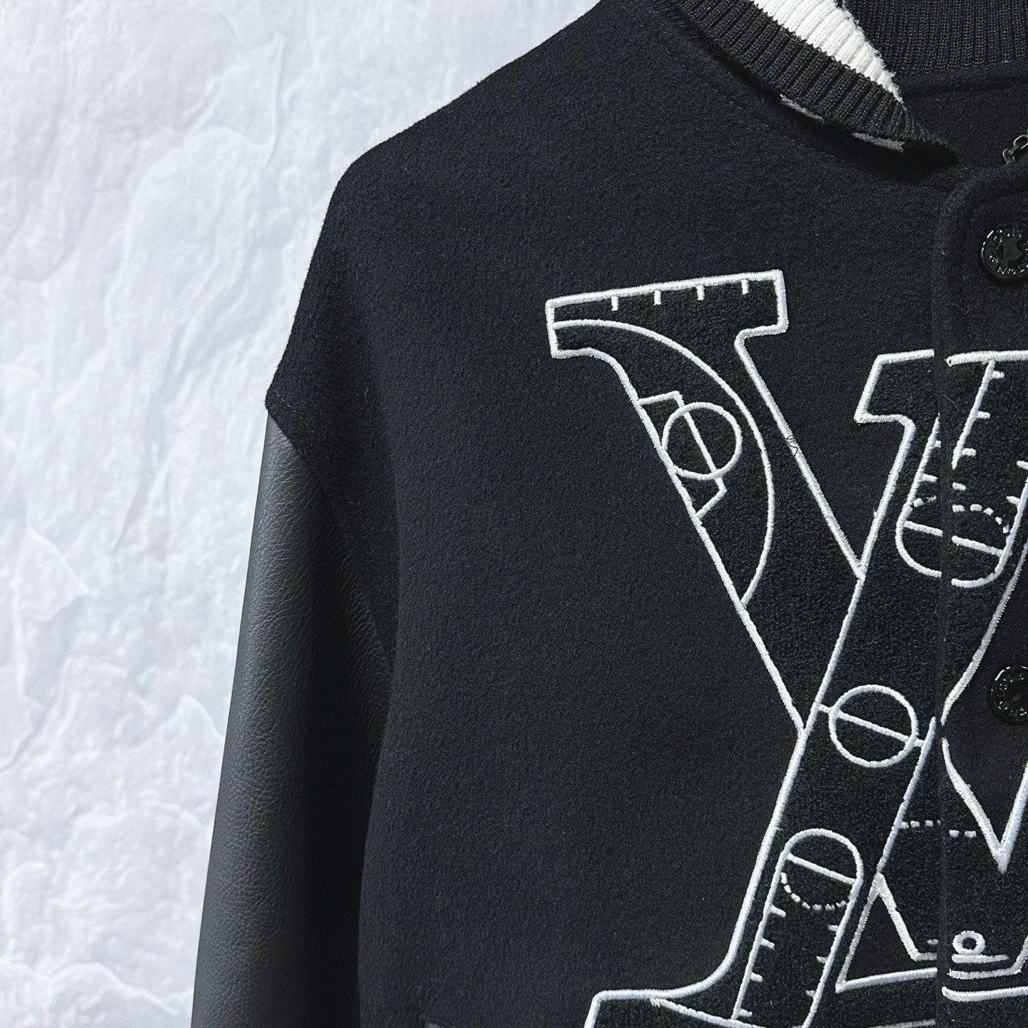 Louis Vuitton NBA Collaboration Baseball Jacket — detail