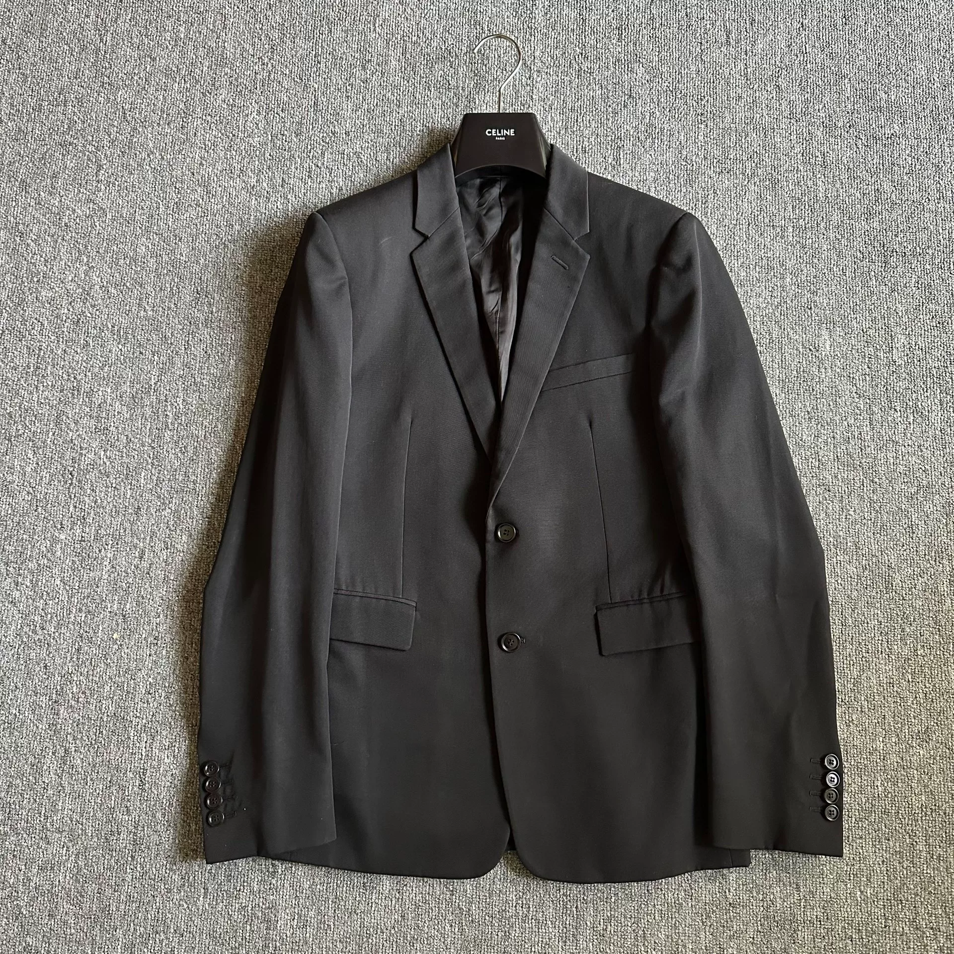 Dior Homme 17SS Rose Skull Blazer