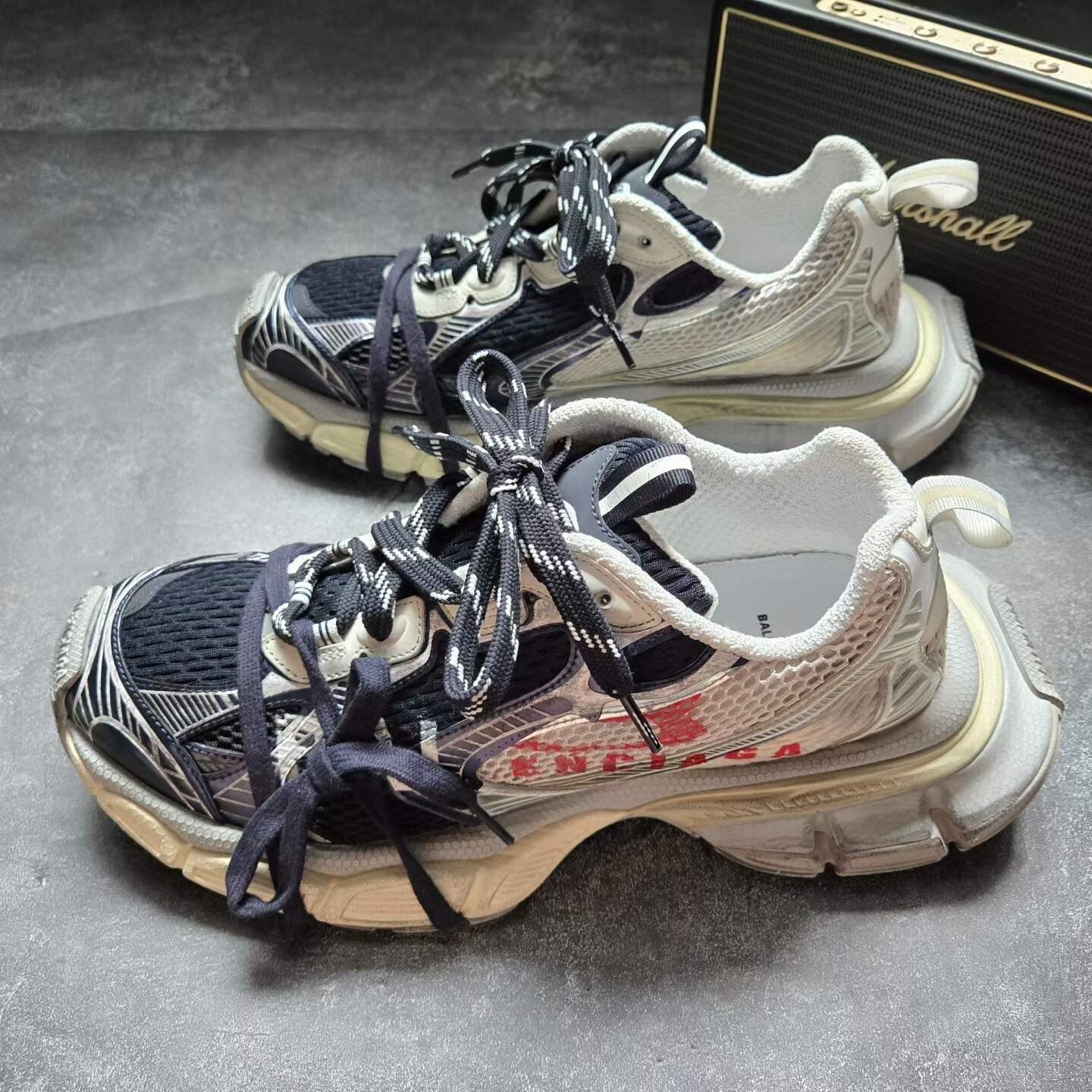 Balenciaga 3XL Colorblock Ink Sneakers