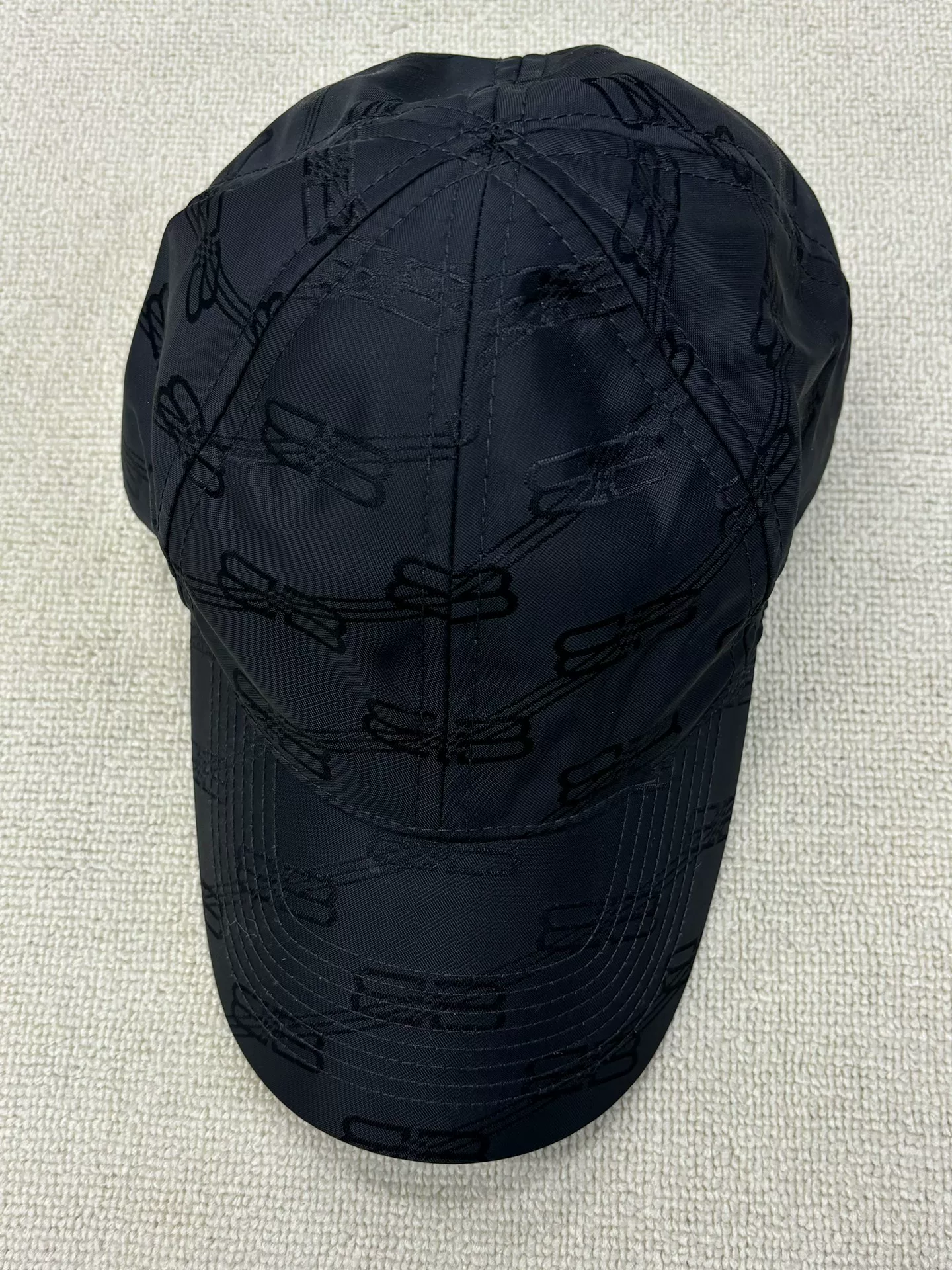 Balenciaga Full Double B Logo Cap