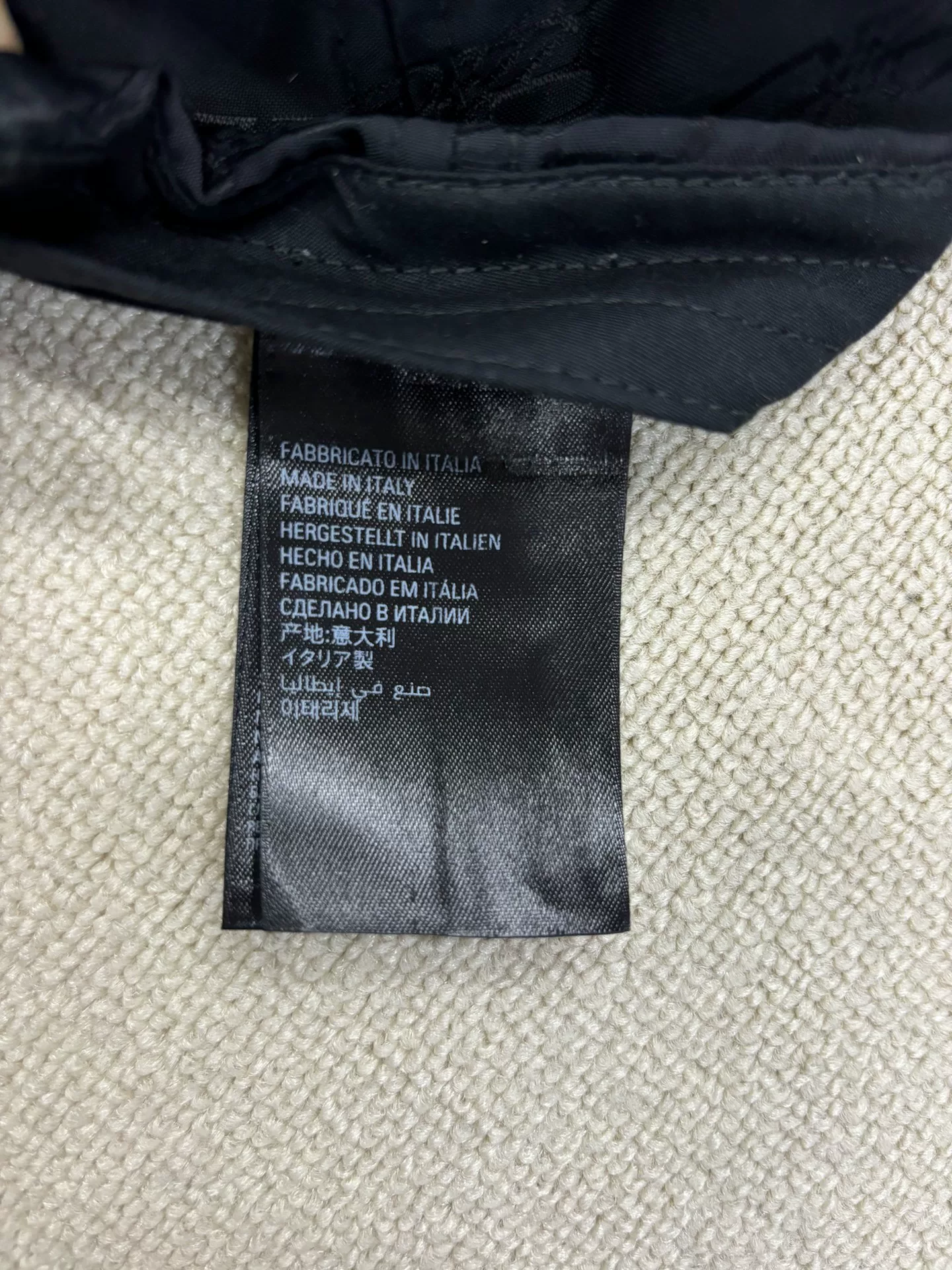 Balenciaga Full Double B Logo Cap — back