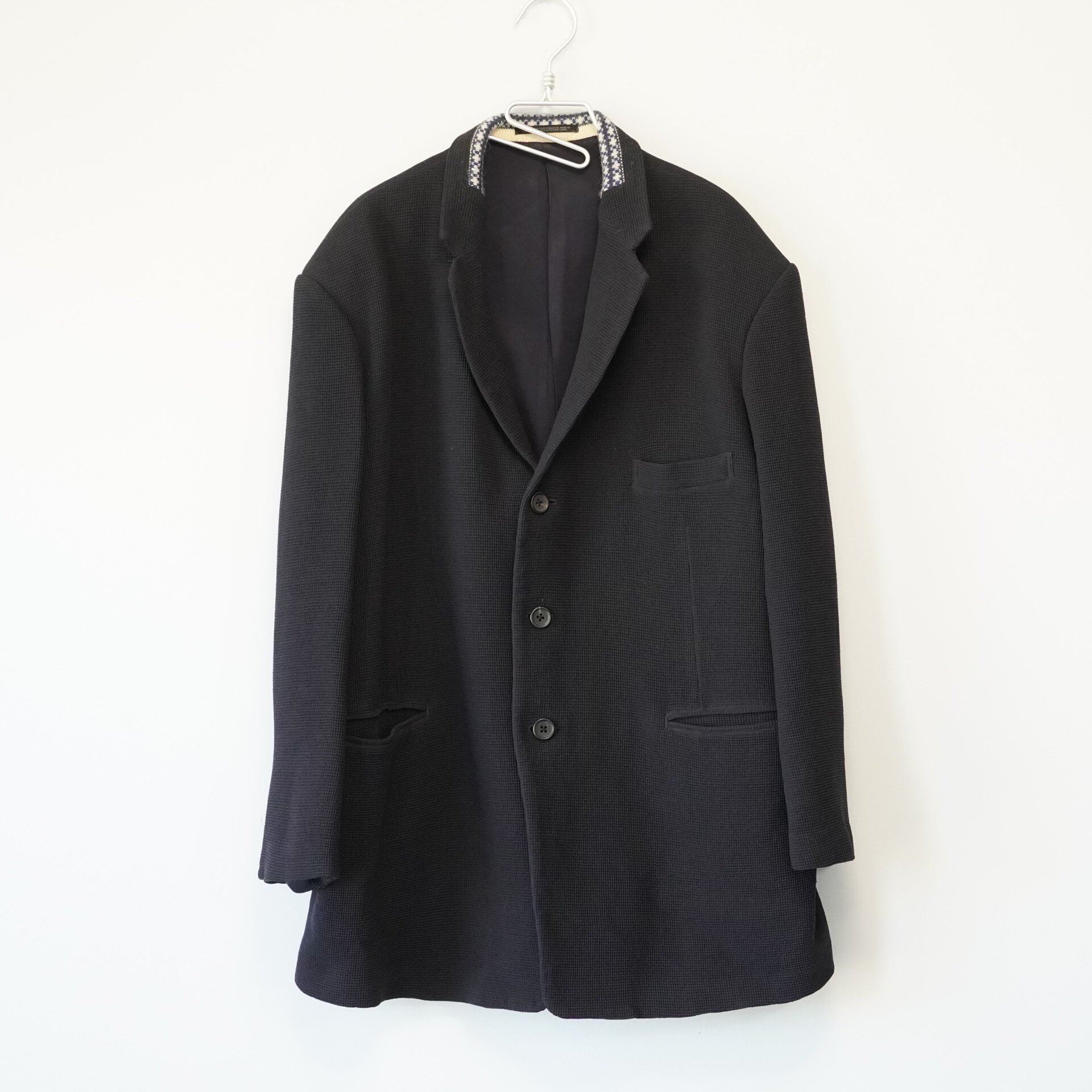 Yohji Yamamoto 95AW Collar Spliced Jacket