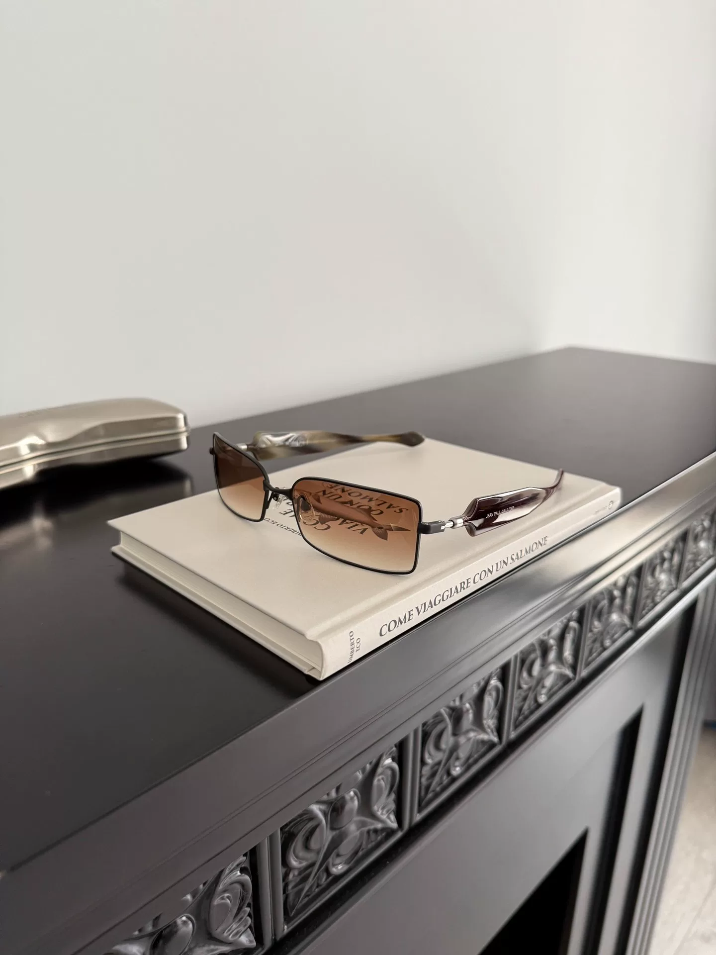 Jean Paul Gaultier Cyberpunk Blade Sunglasses — front