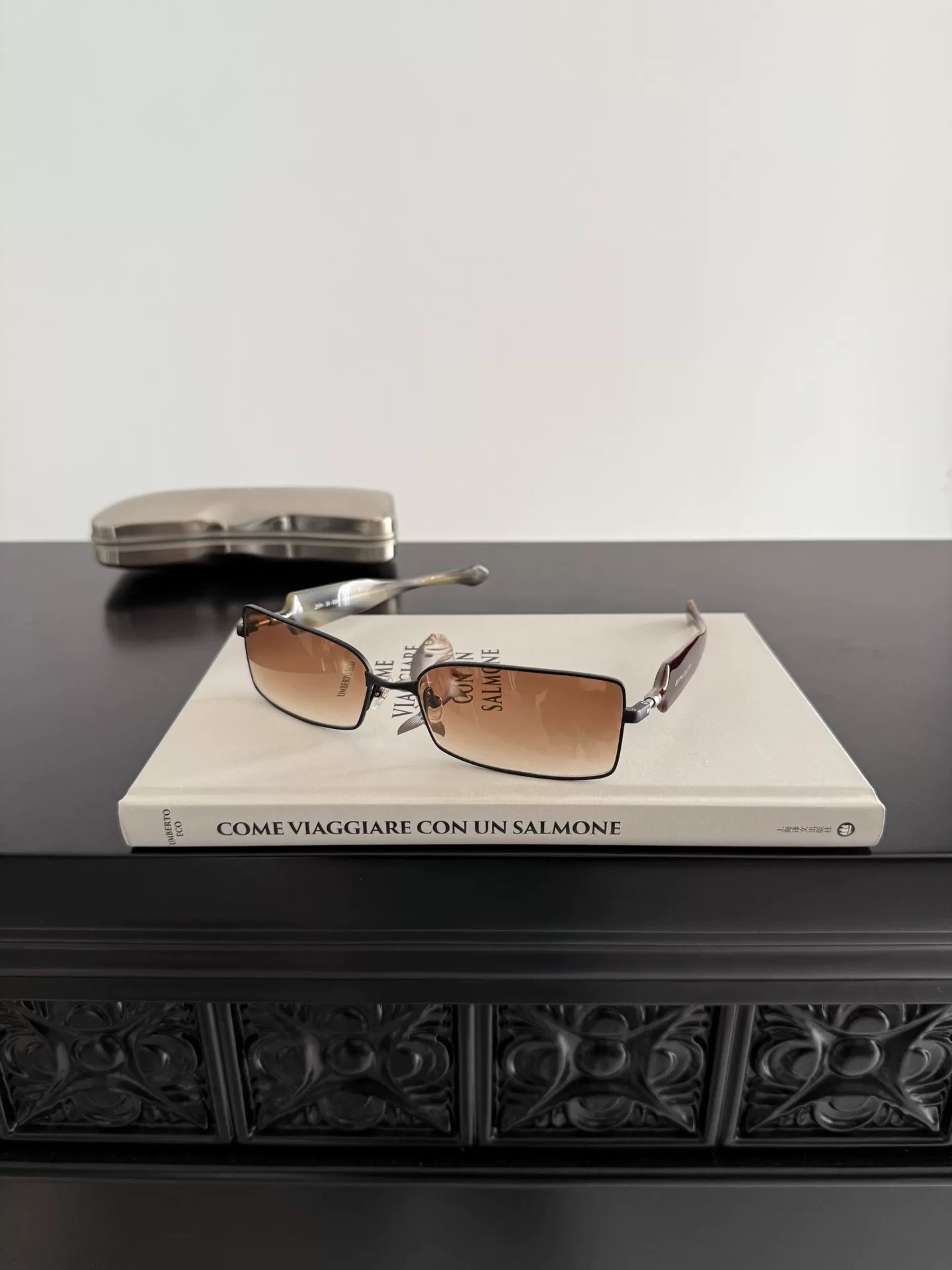 Jean Paul Gaultier Cyberpunk Blade Sunglasses — label