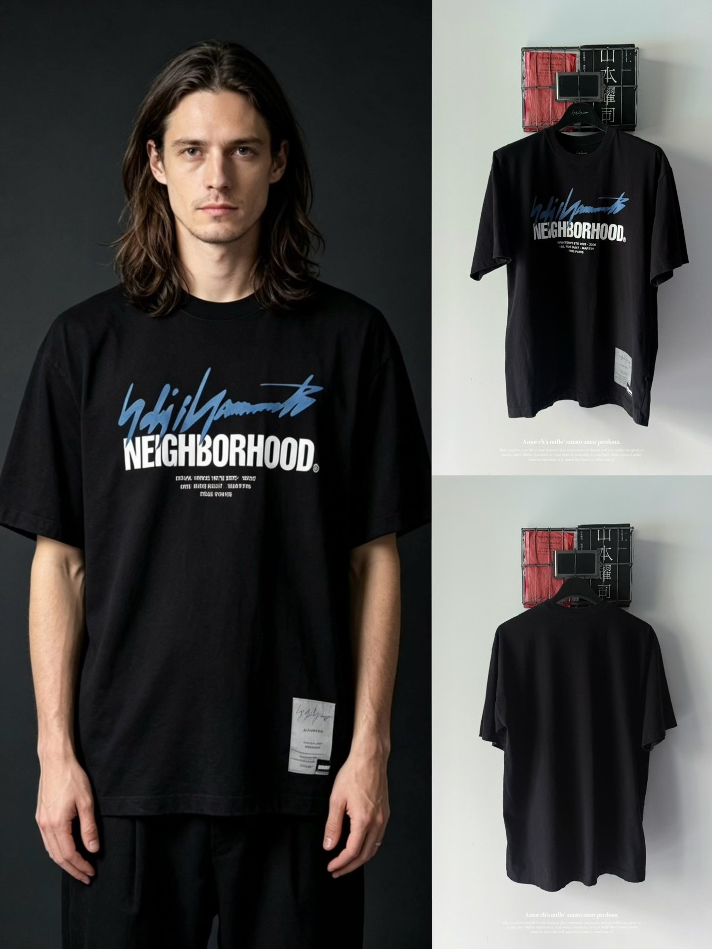 Yohji Yamamoto x Neighborhood Tee