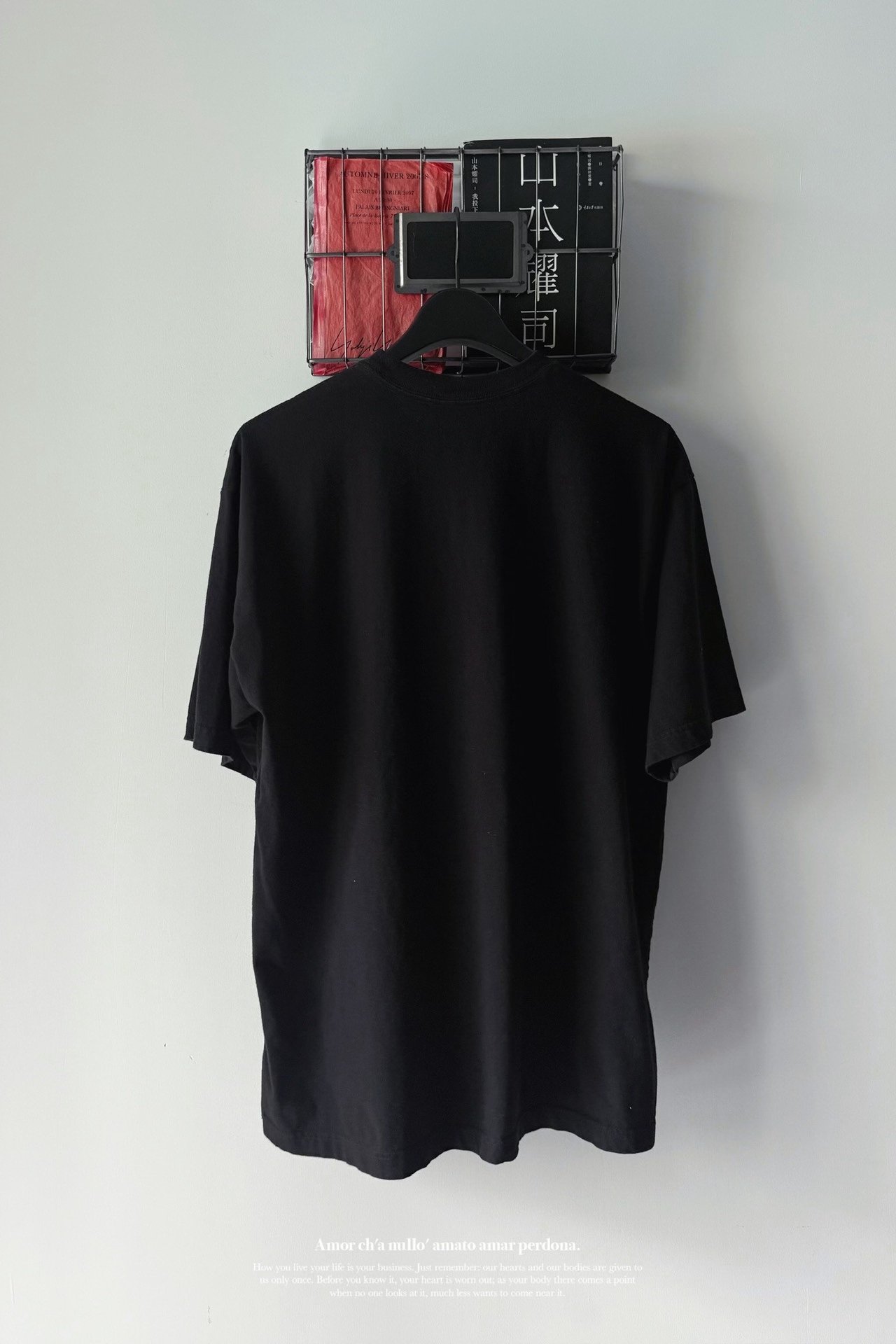 Yohji Yamamoto x Neighborhood Tee — label