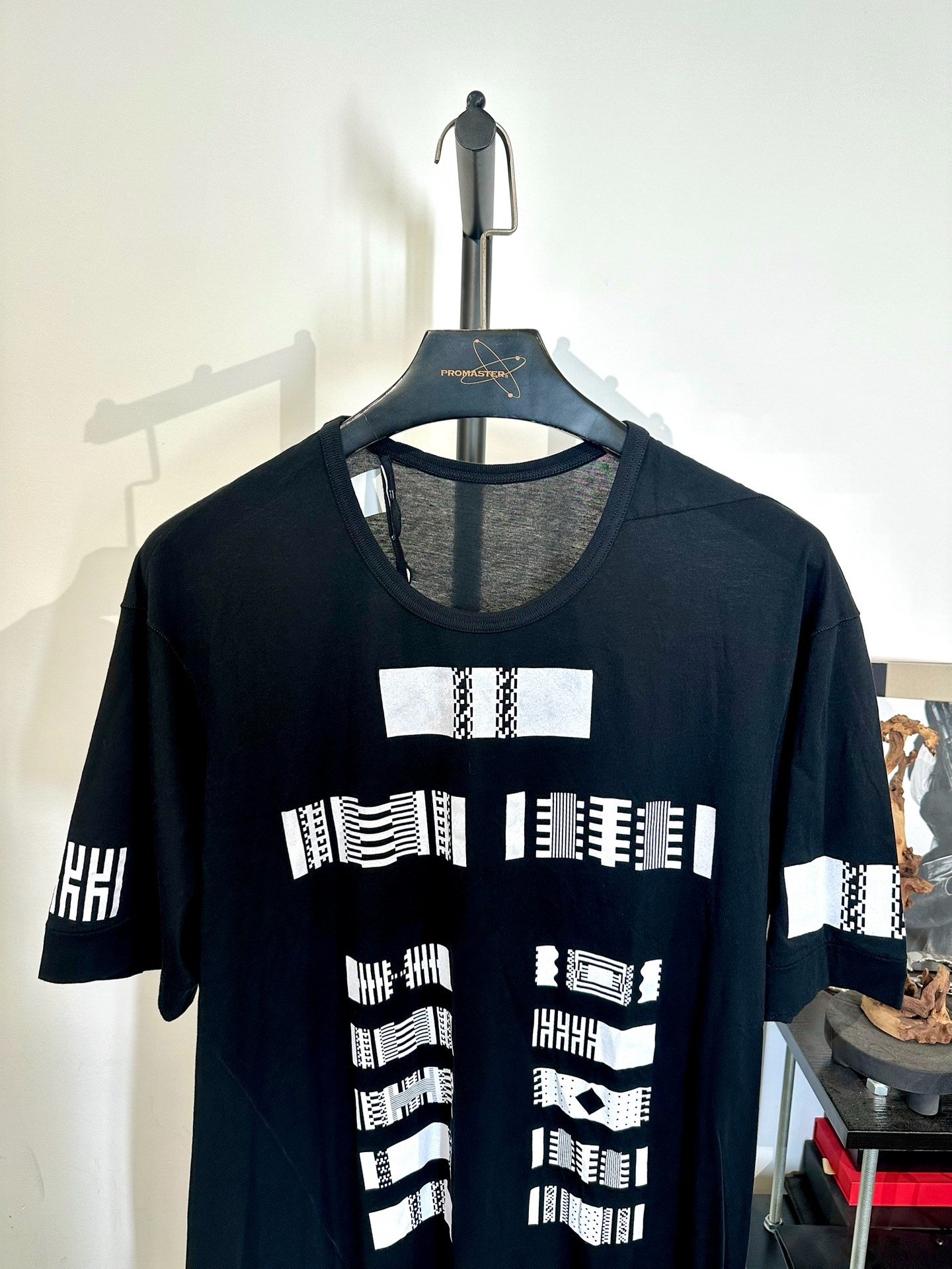 Boris Bidjan Saberi 11by bbs Printed T-Shirt — detail