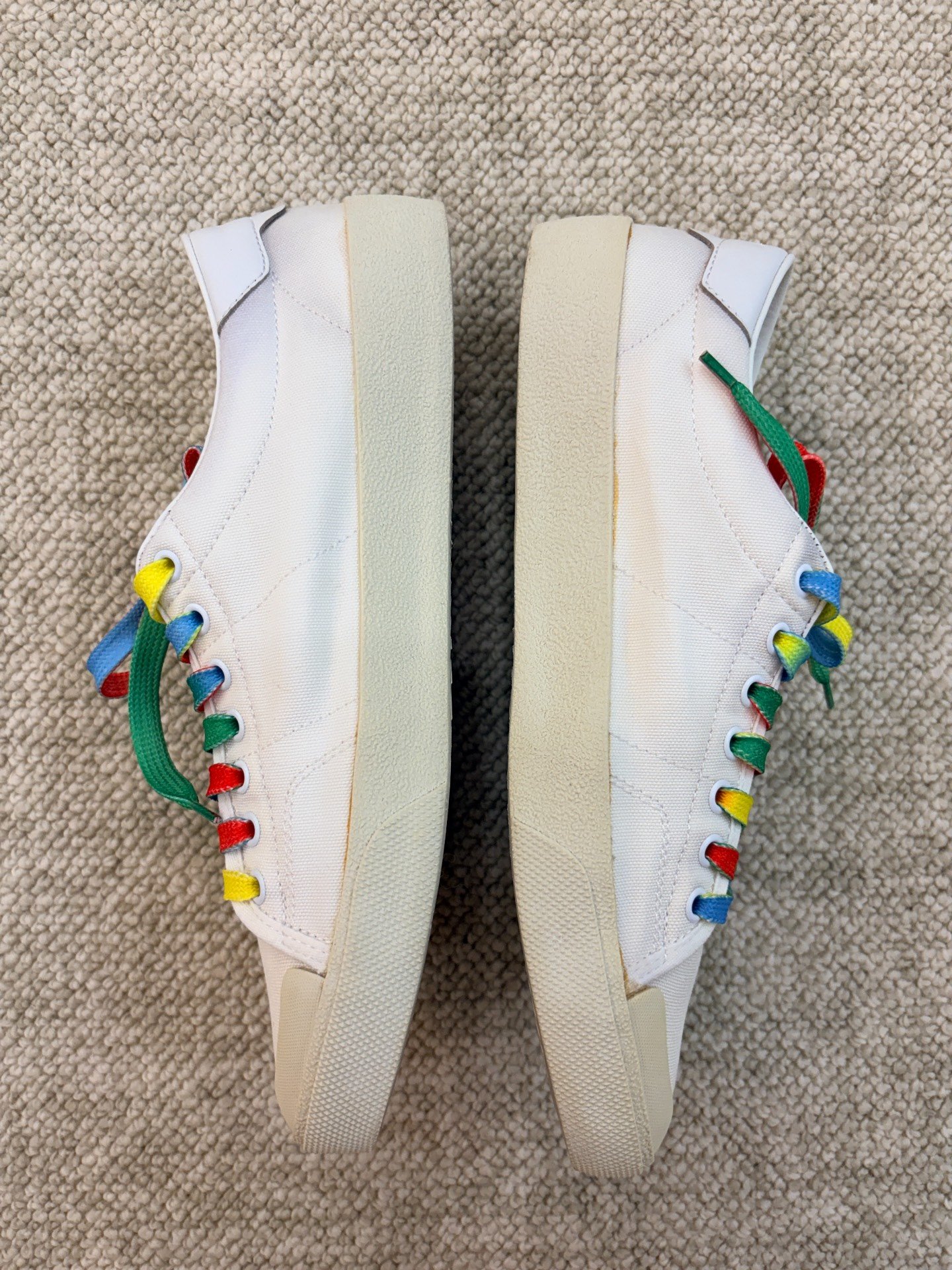 Saint Laurent SLP 16ss Rainbow Sneakers — front
