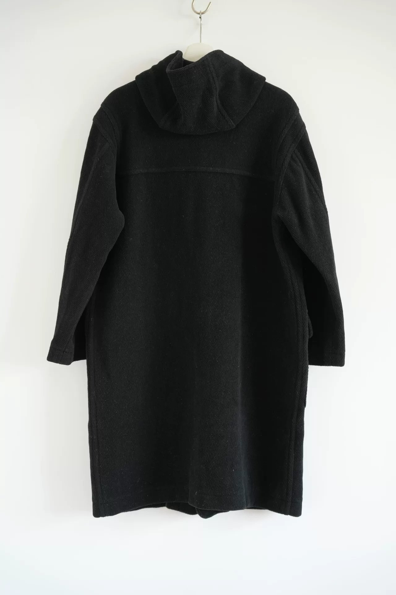 Yohji Yamamoto 00s Horn Button Wool Coat — front