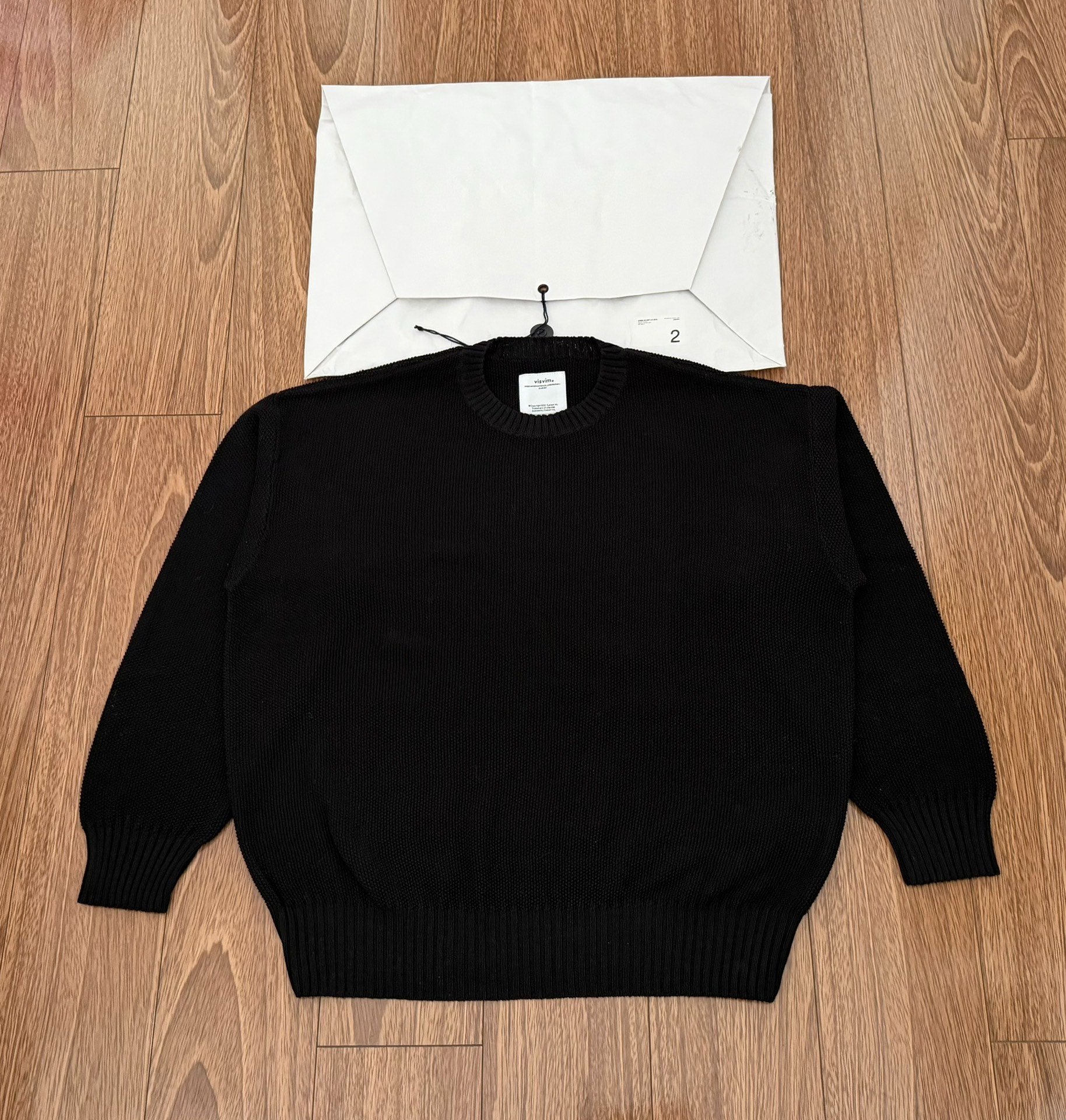 VISVIM JUMBO SB KNIT L/S
