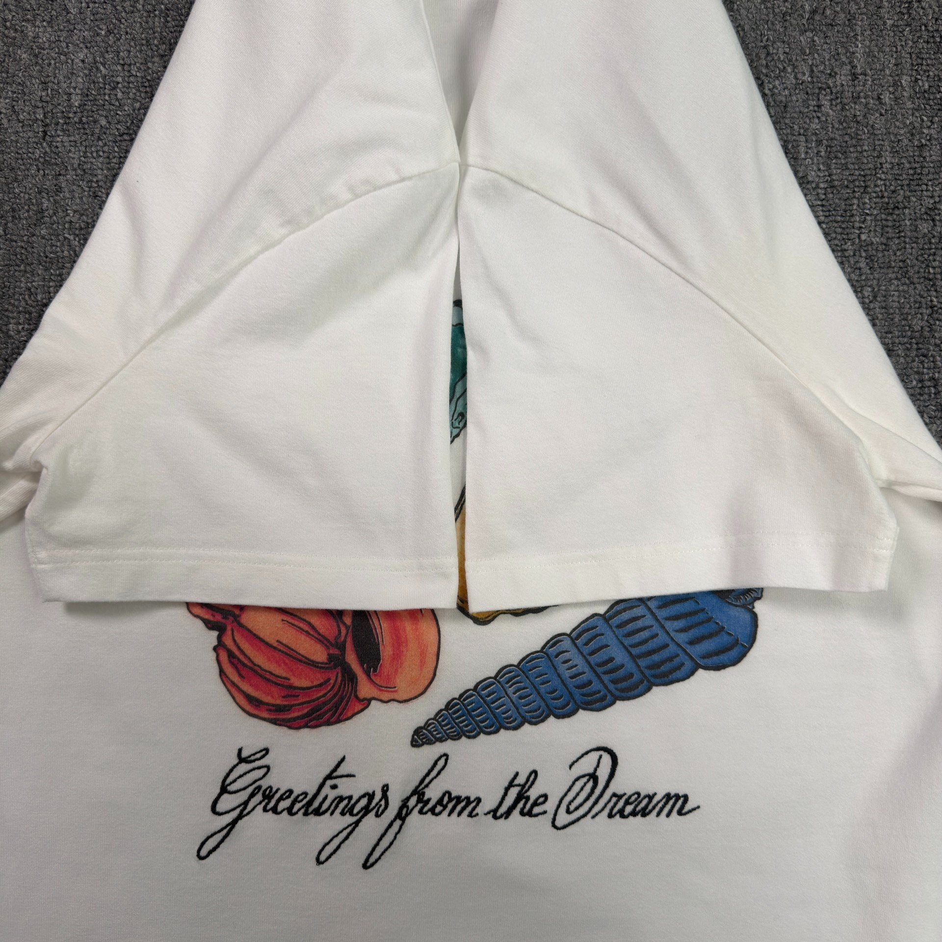 Louis Vuitton Shell Print Short-Sleeve T-Shirt — back