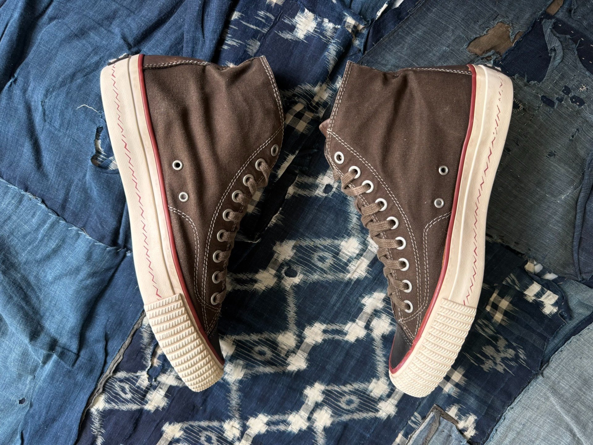 visvim 22ss ICT Skagway Hi Canvas — detail