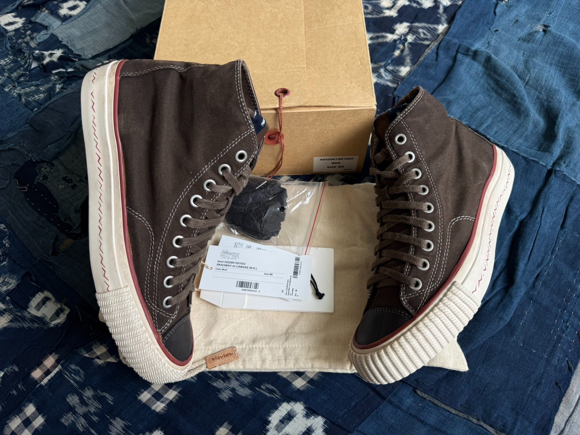 visvim 22ss ICT Skagway Hi Canvas