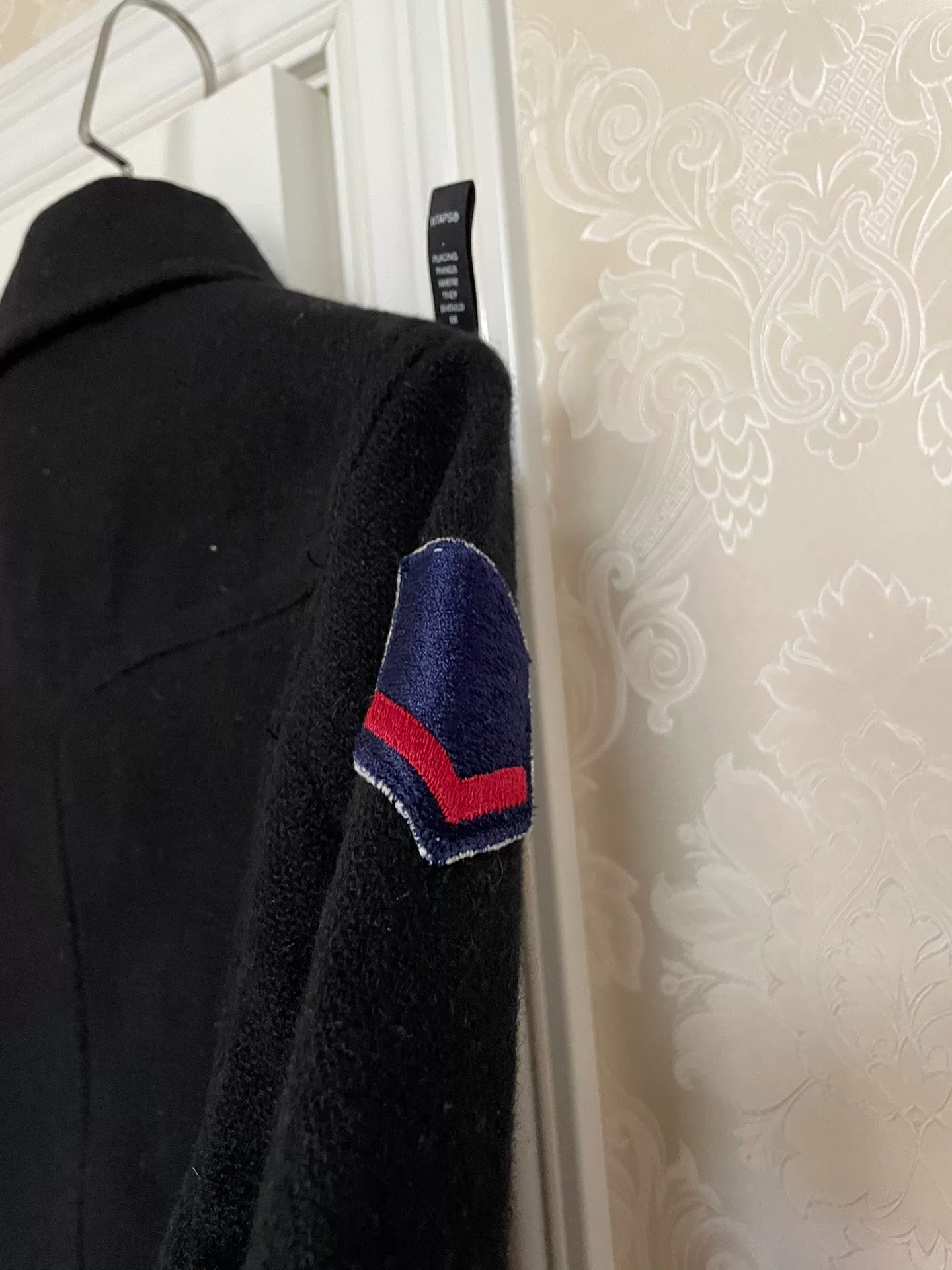 WTAPS CPO Wool Two-Pocket Jacket — label