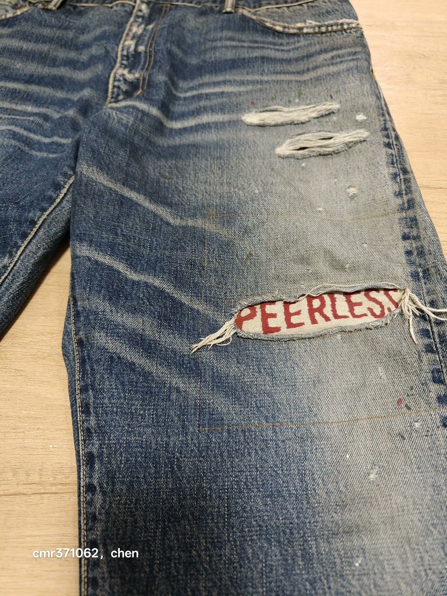 visvim 20SS Journeyman Pants Parco Limited — detail