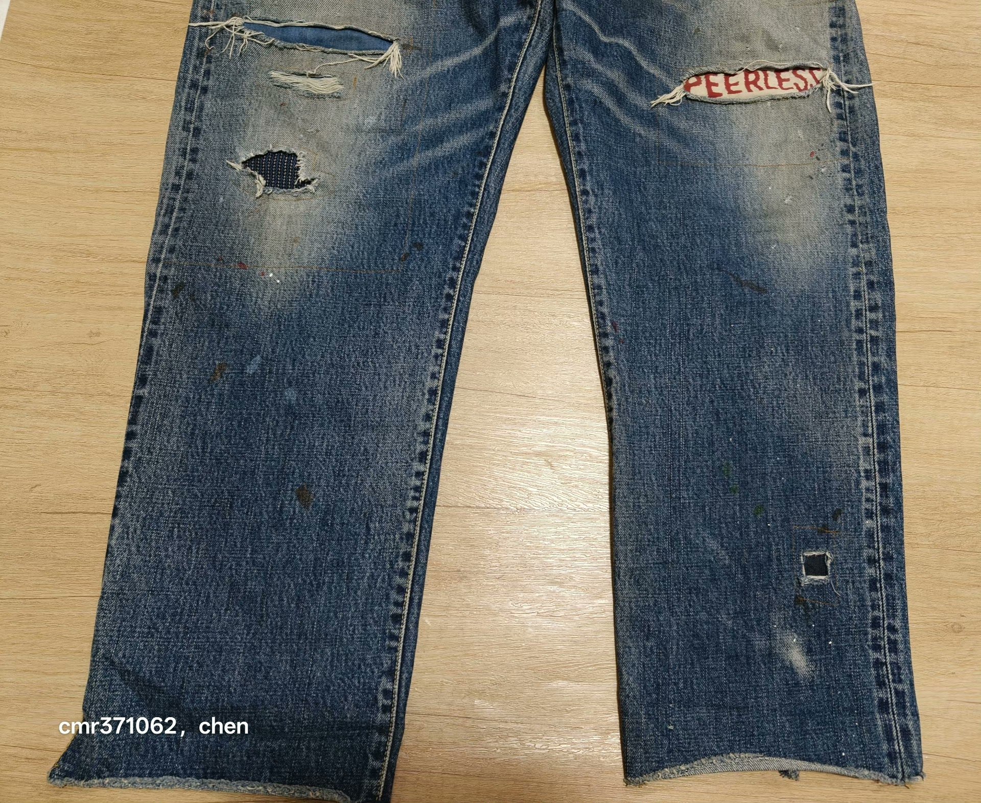 visvim 20SS Journeyman Pants Parco Limited — label