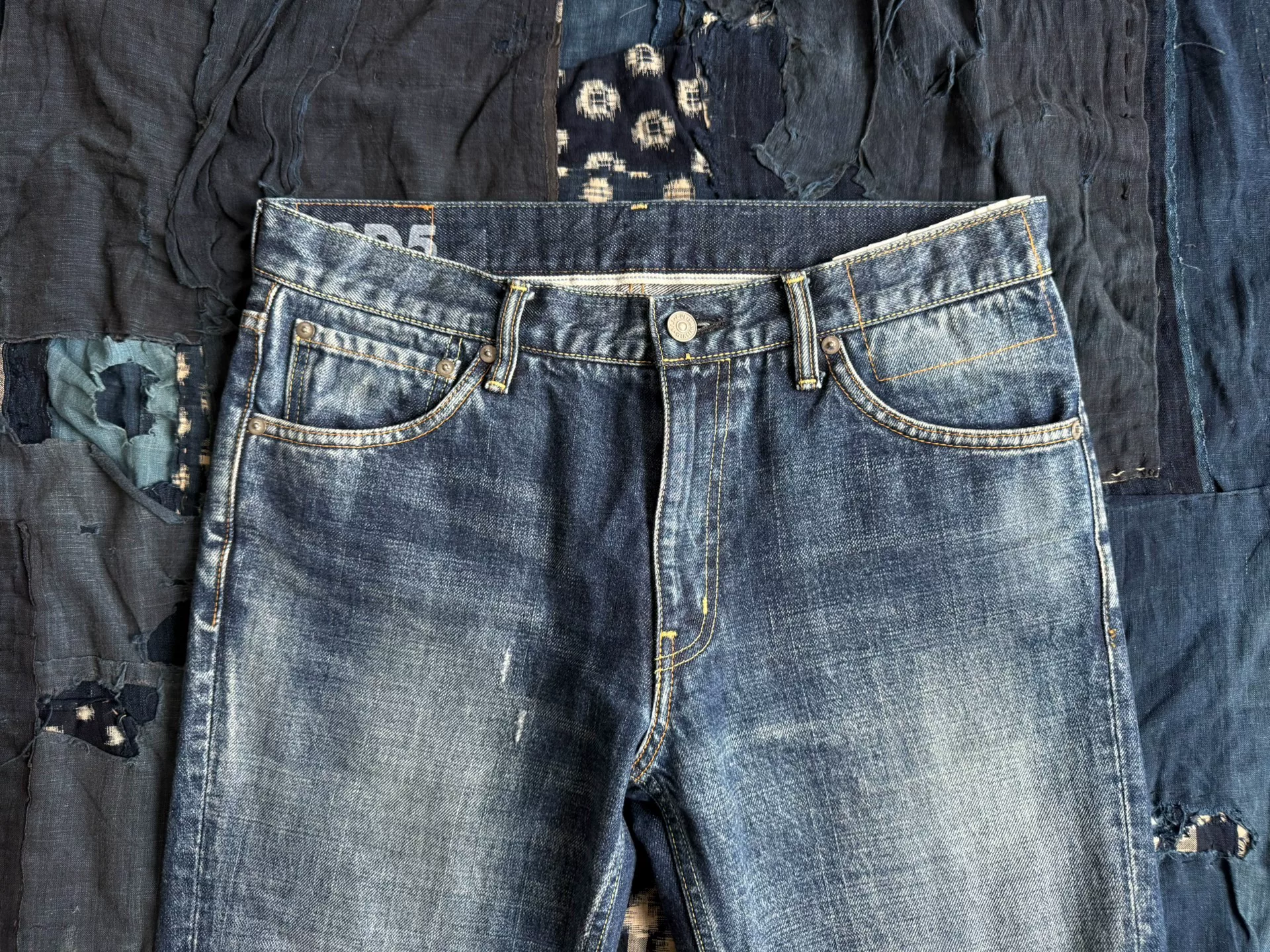 VISVIM 21AW SOCIAL SCULPTURE 03 Jeans — detail