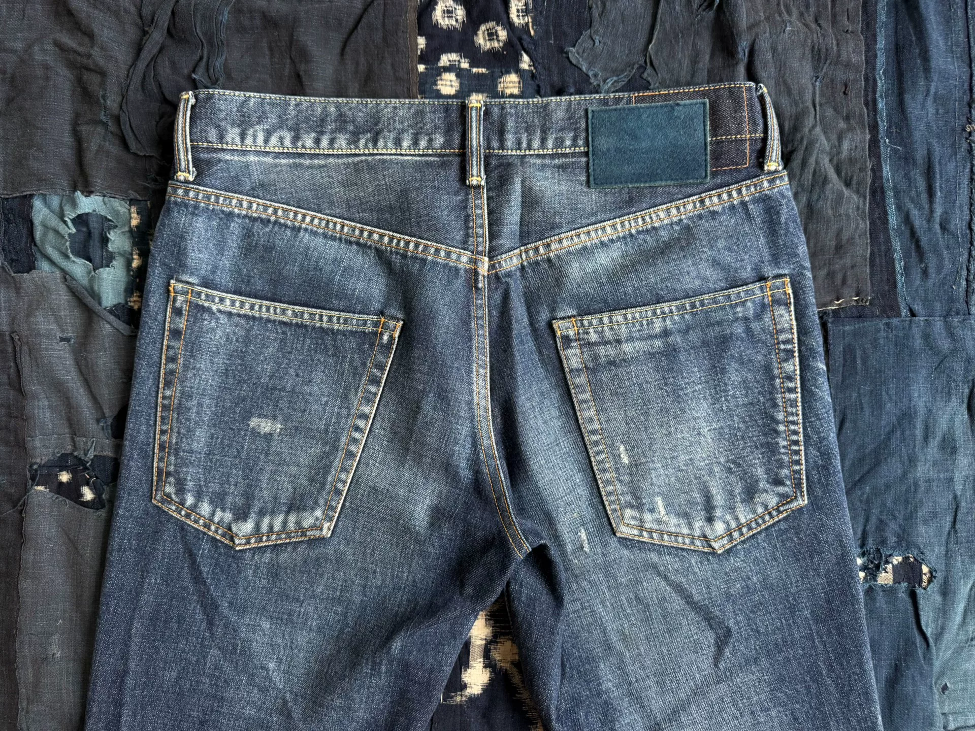 VISVIM 21AW SOCIAL SCULPTURE 03 Jeans — label