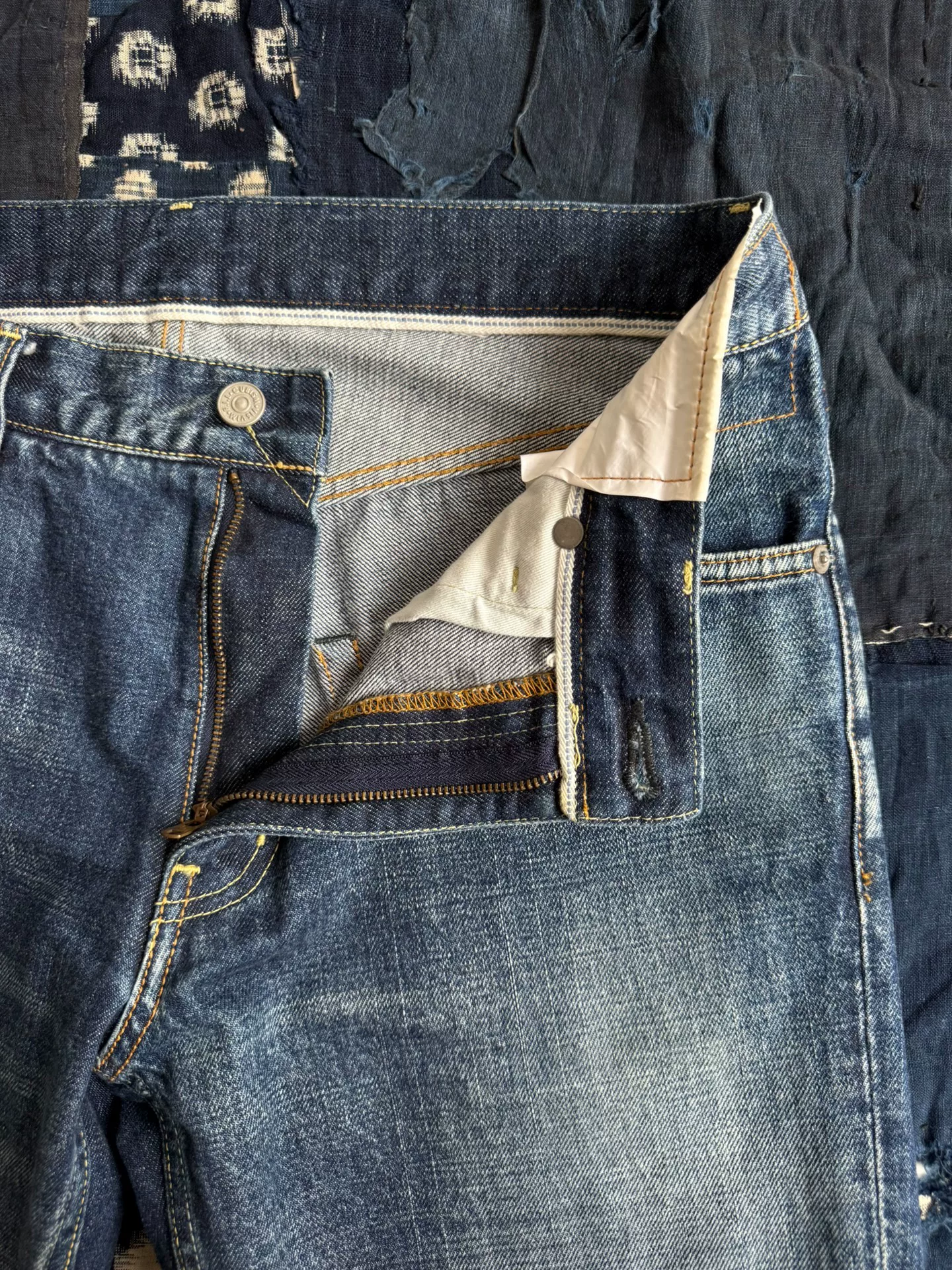 VISVIM 21AW SOCIAL SCULPTURE 03 Jeans — back
