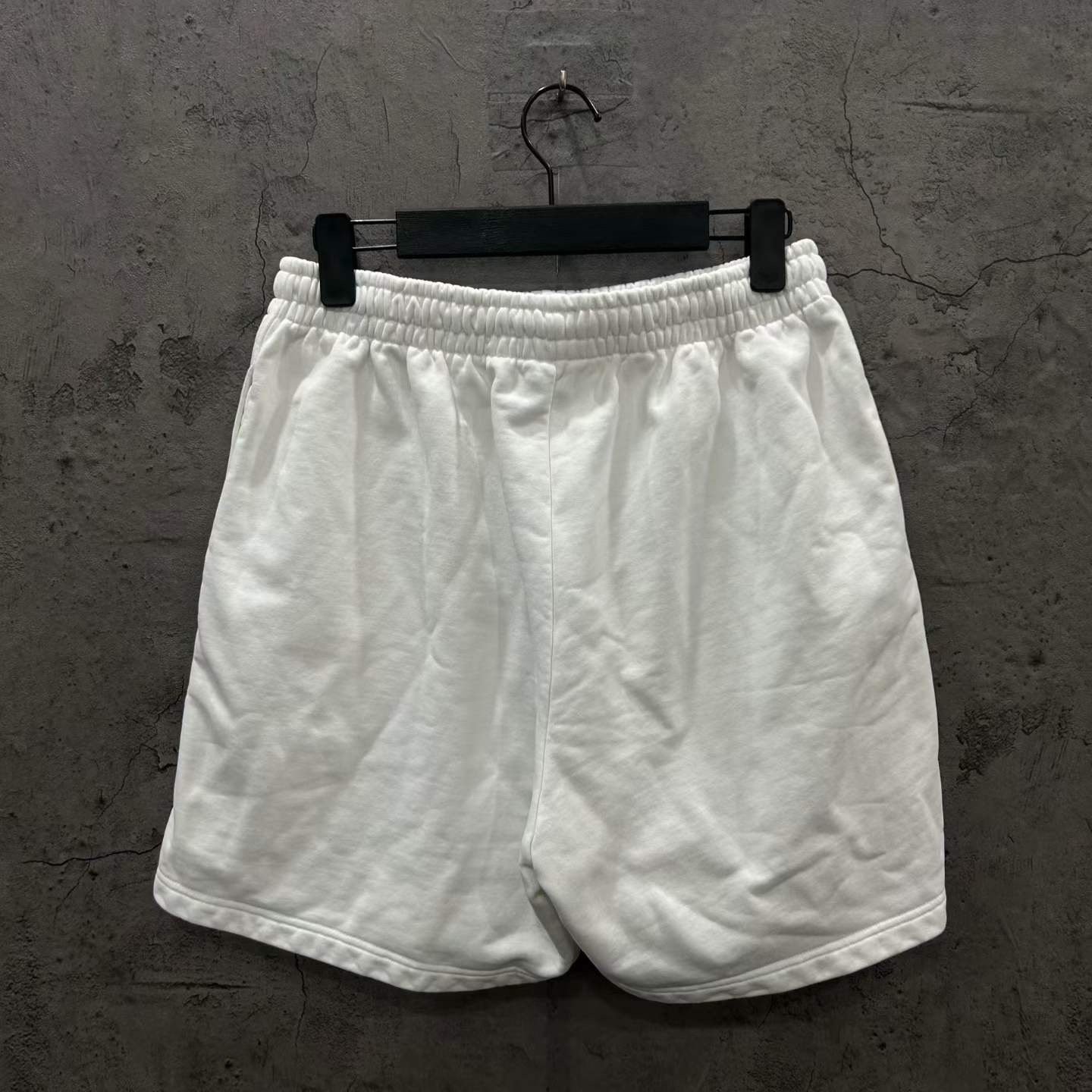 Balenciaga White Cola Shorts — front