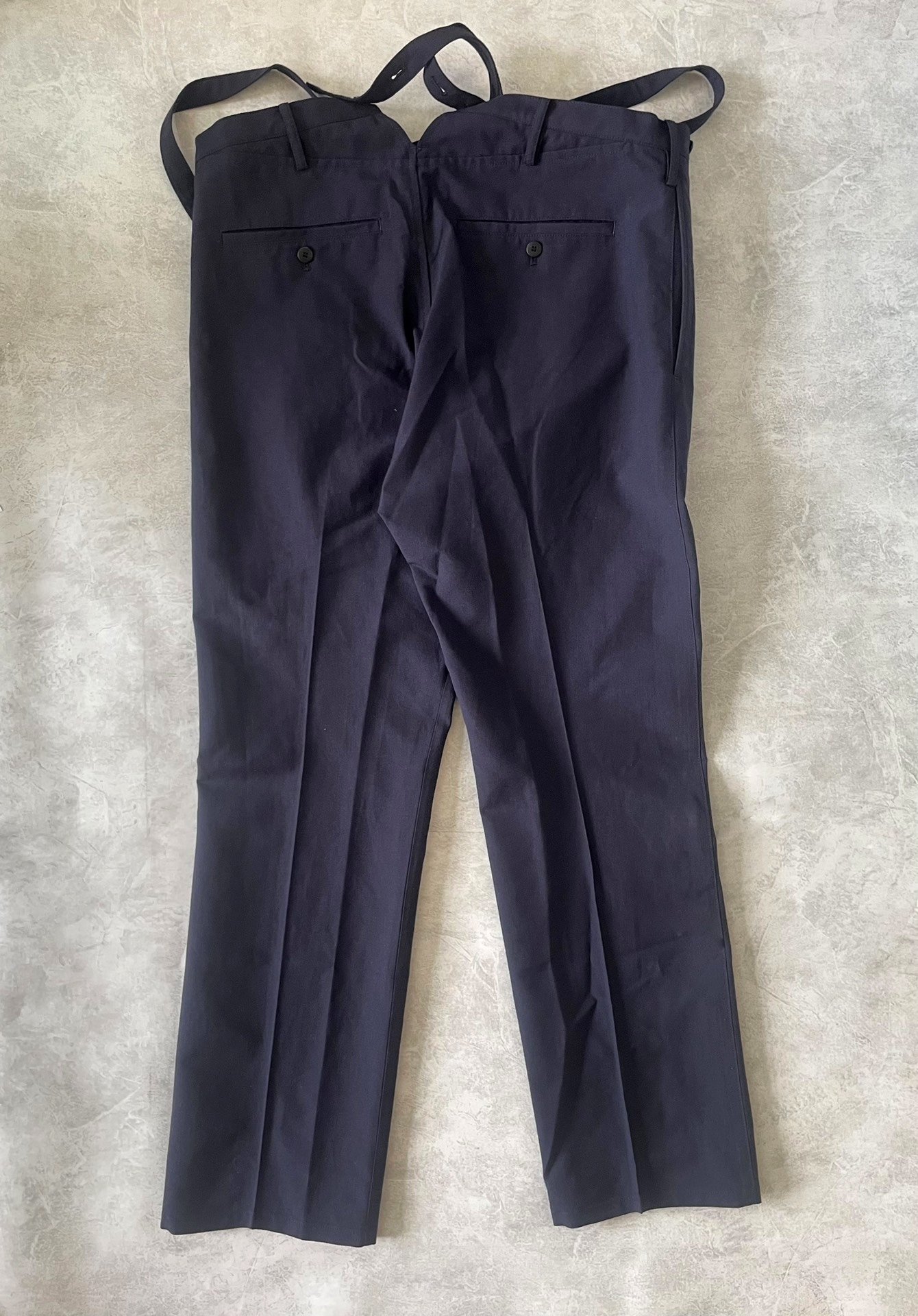 VISVIM 21ss TRAVAILLER BRACES PANTS — front