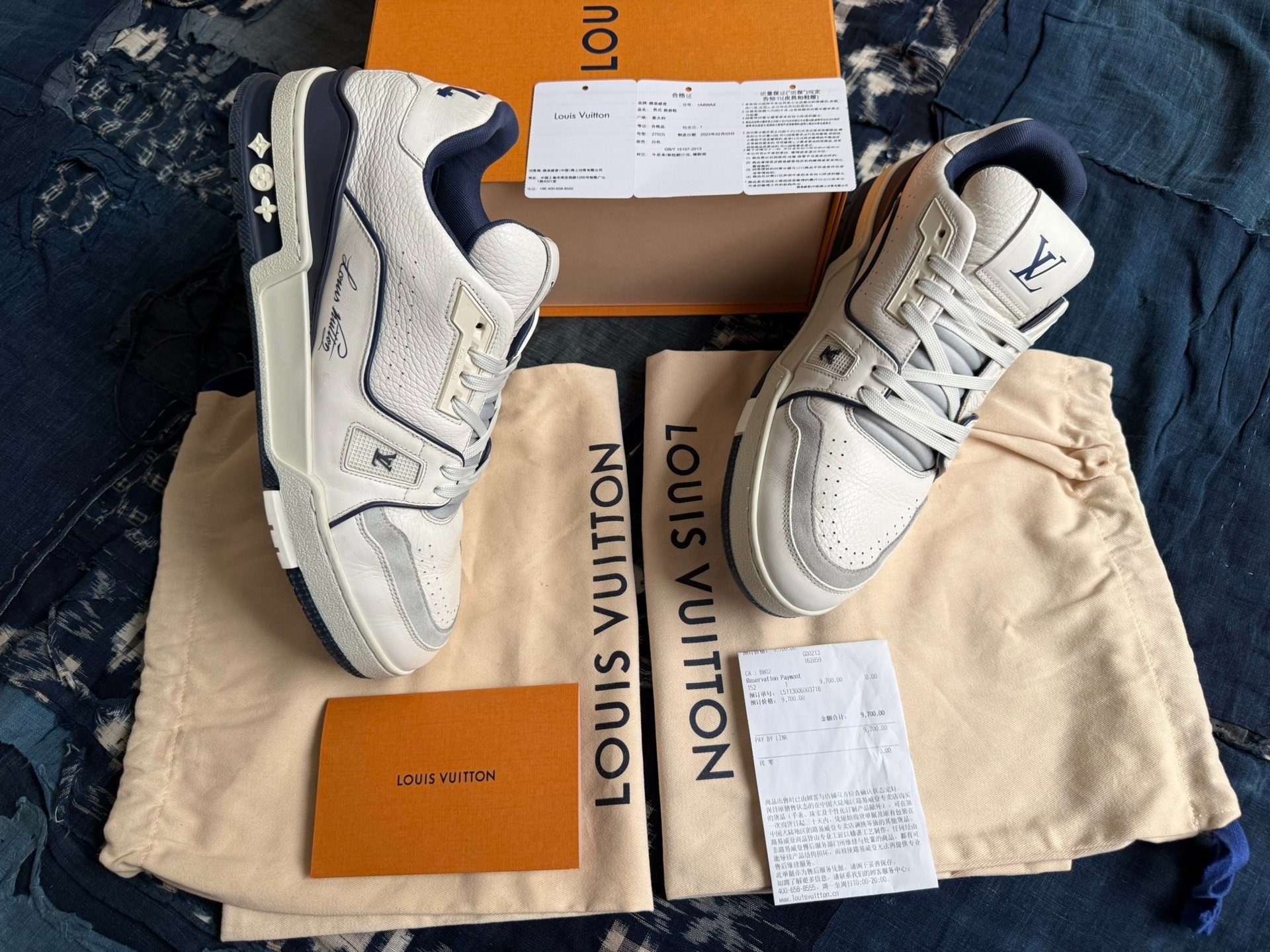 Louis Vuitton LV Trainer Sneakers