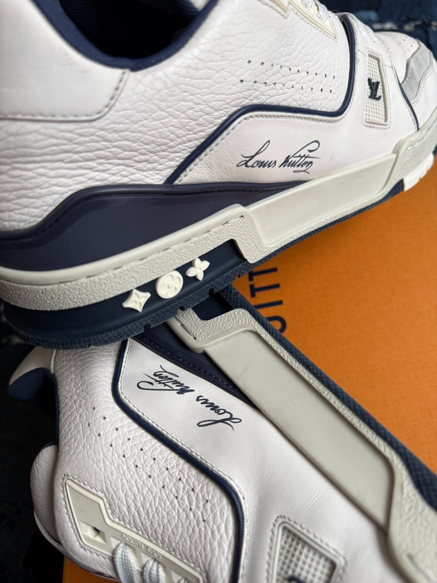 Louis Vuitton LV Trainer Sneakers — label