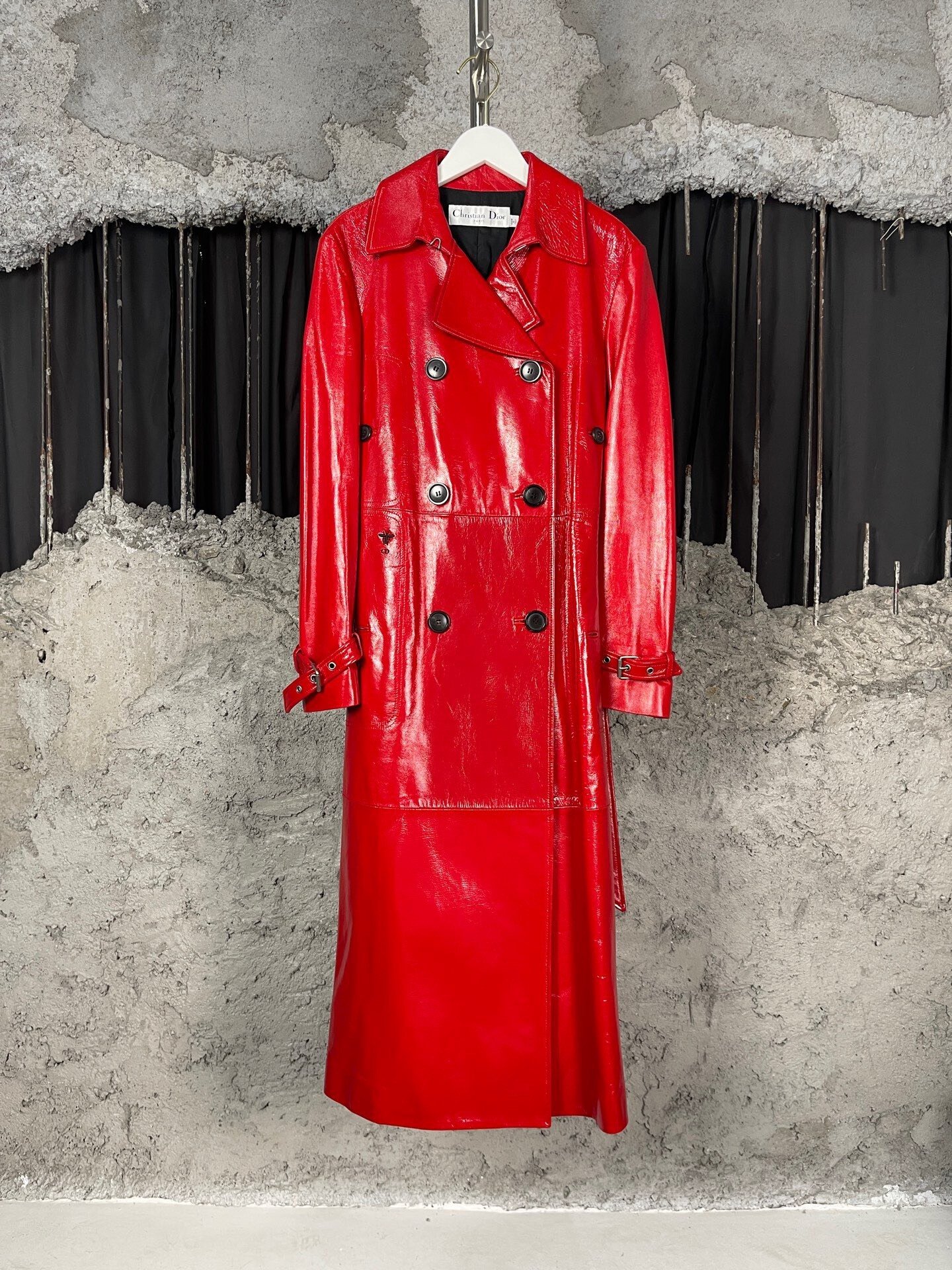 Dior Leather Trench Coat