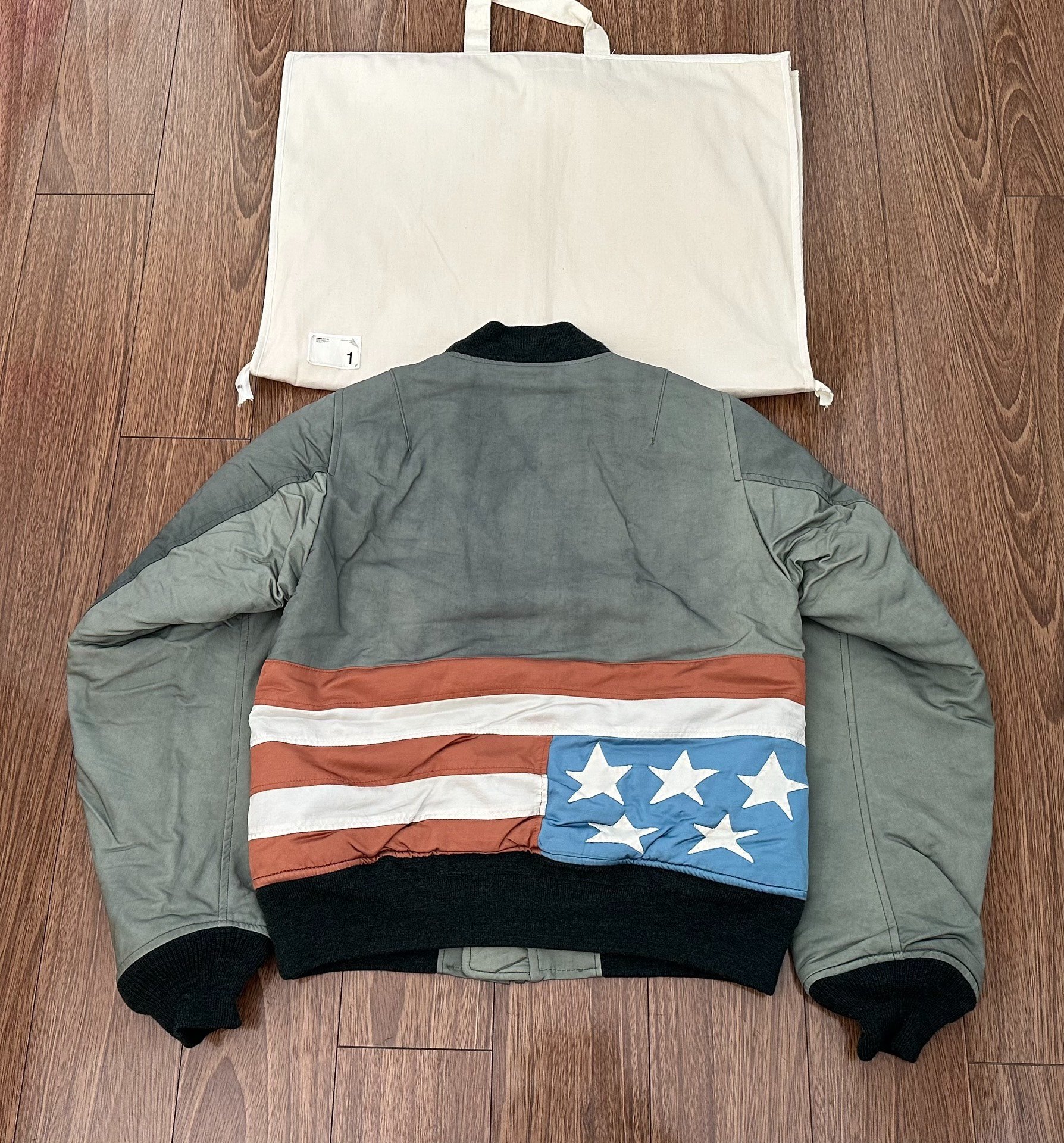 VISVIM 15AW THORSON JKT MA1 Green — front