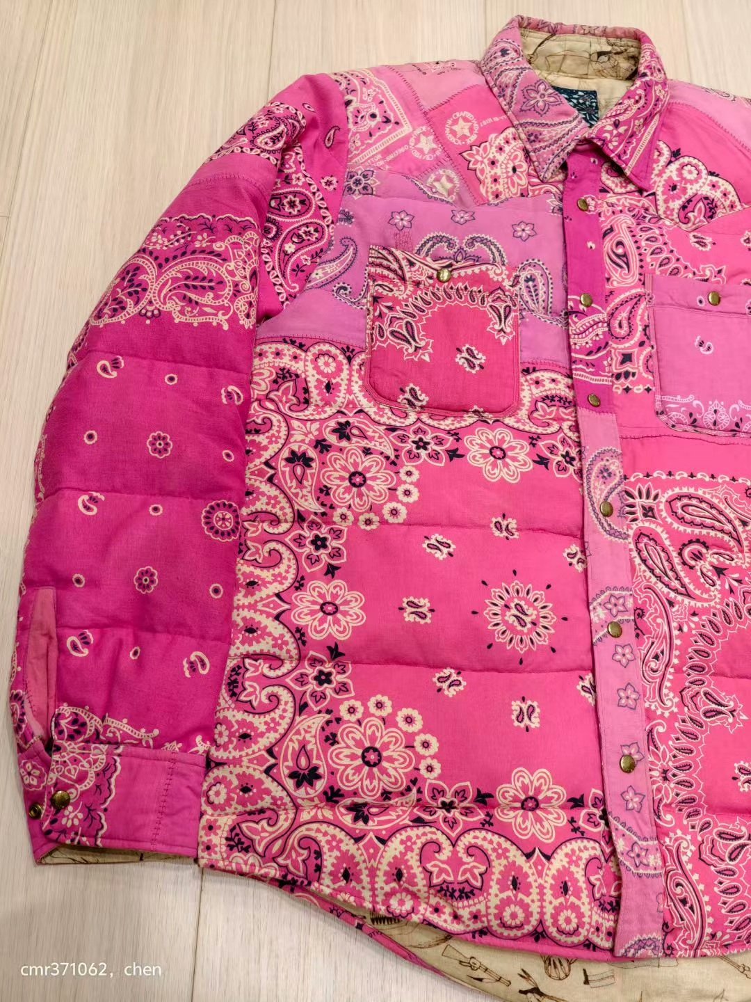 visvim 14 ict kerchief down jkt — front