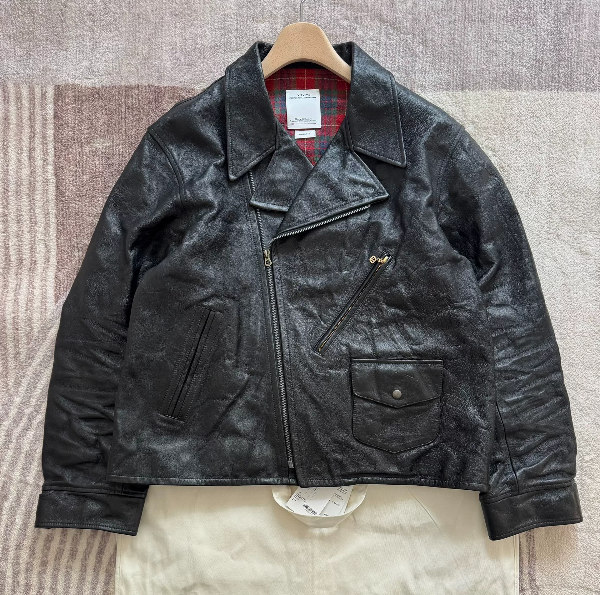 VISVIM 24SS STRABLER JKT IT Horsehide
