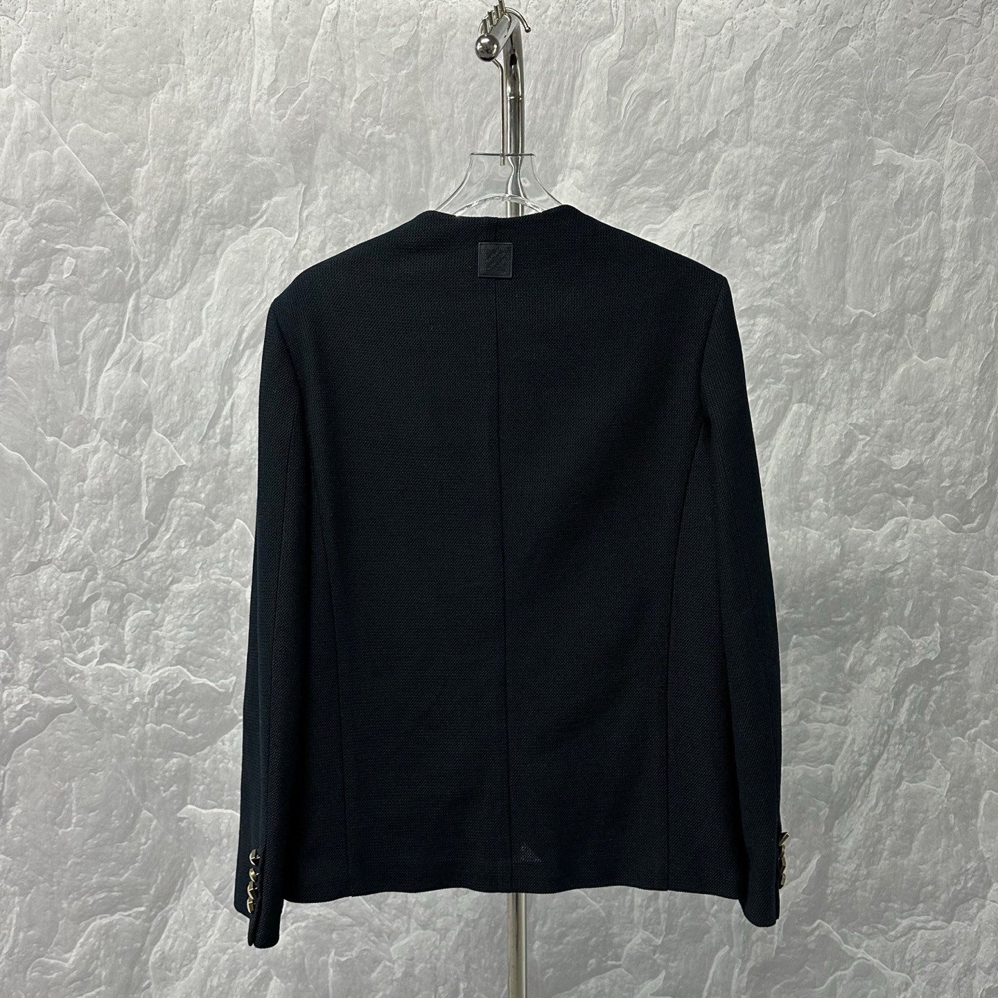 Louis Vuitton Nigo FW25 Collarless Jacket — back