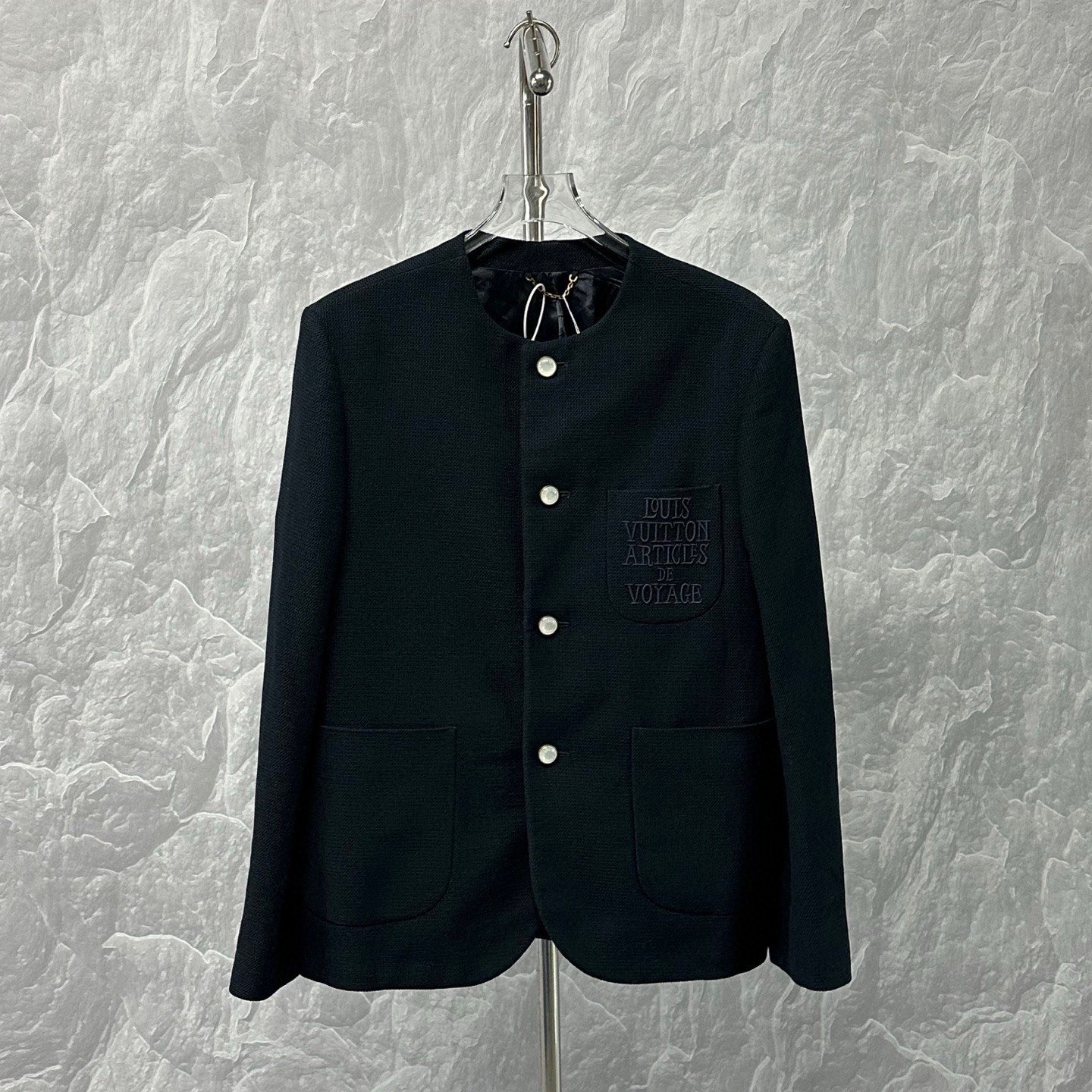 Louis Vuitton Nigo FW25 Collarless Jacket