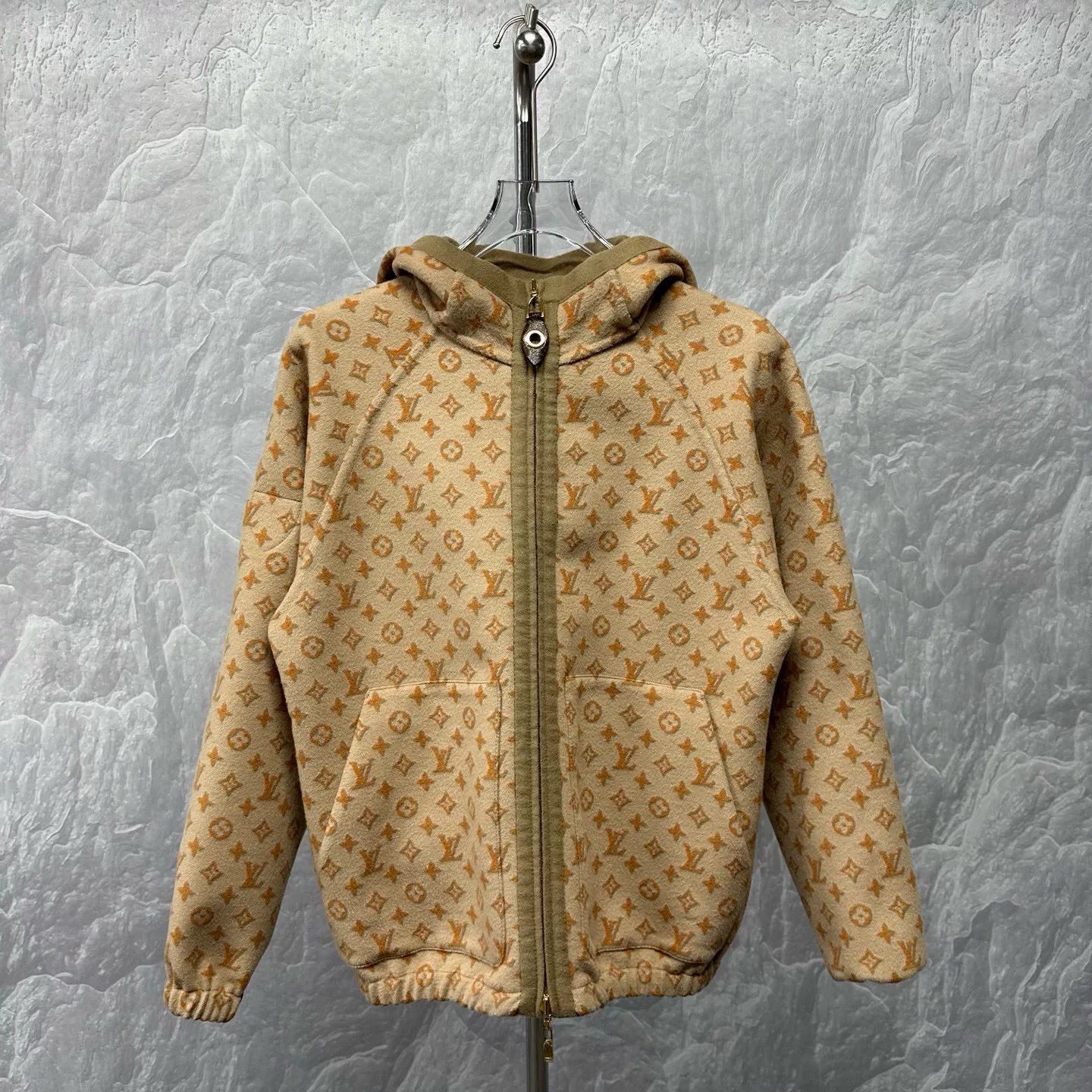 Louis Vuitton Double-Face Cashmere Hooded Jacket