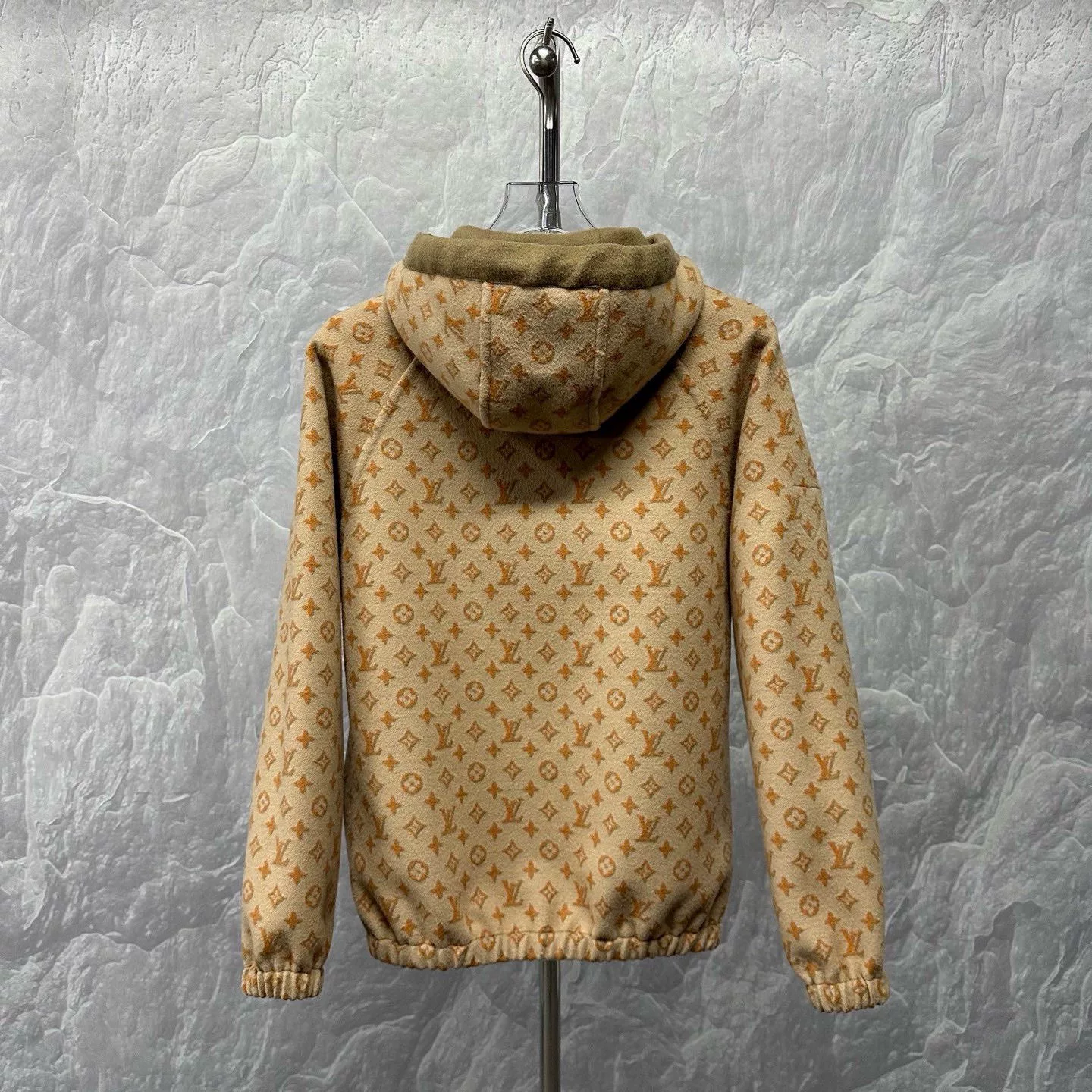 Louis Vuitton Double-Face Cashmere Hooded Jacket — front