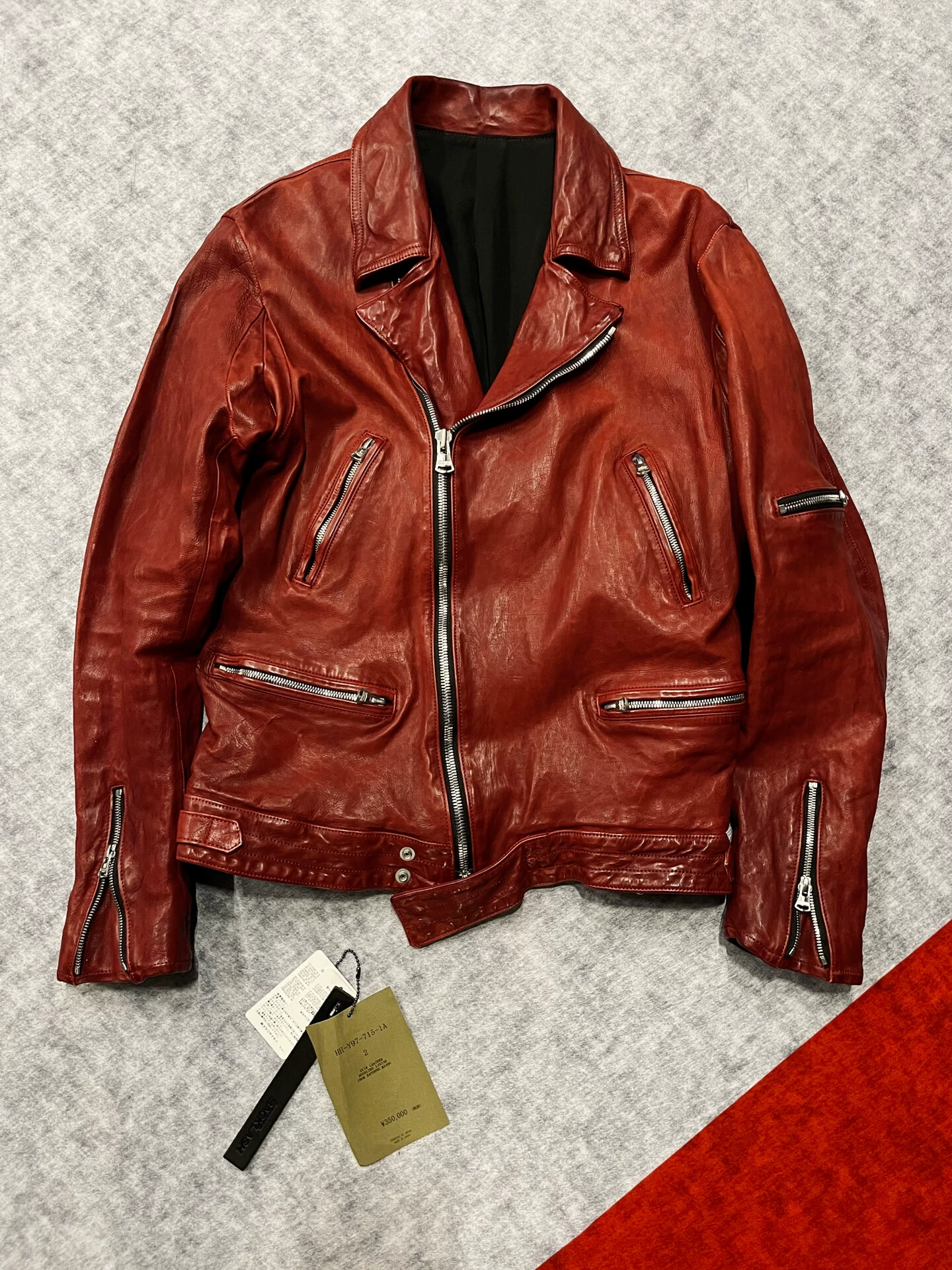 Yohji Yamamoto Backlash Double Rider Jacket
