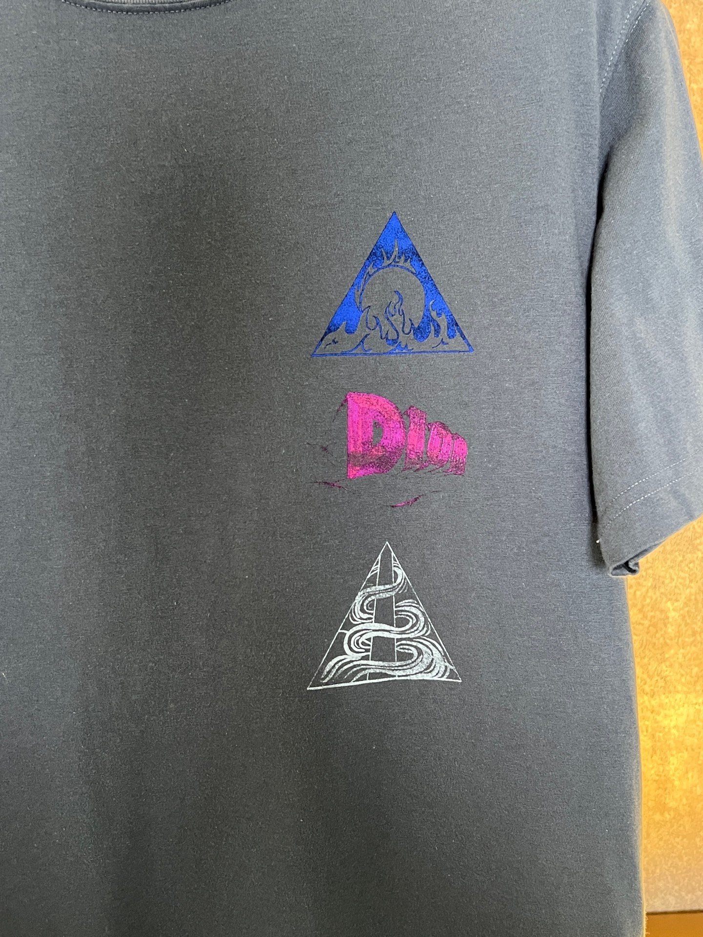 Dior Short-Sleeve T-Shirt — detail