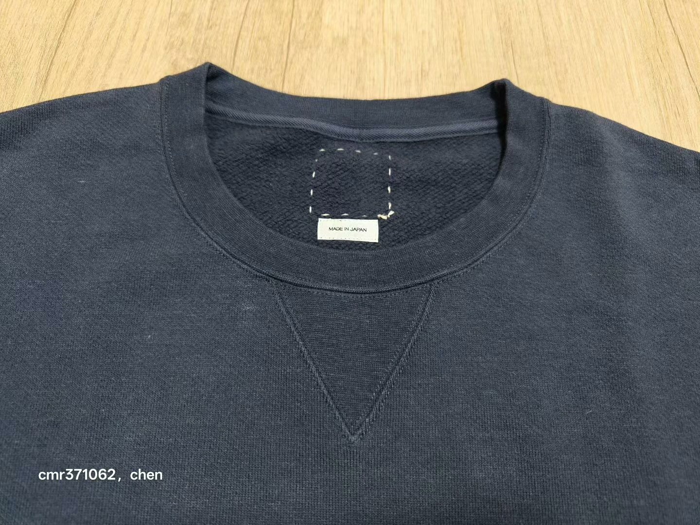 VISVIM 24AW JUMBO SB SWEAT L/S — back