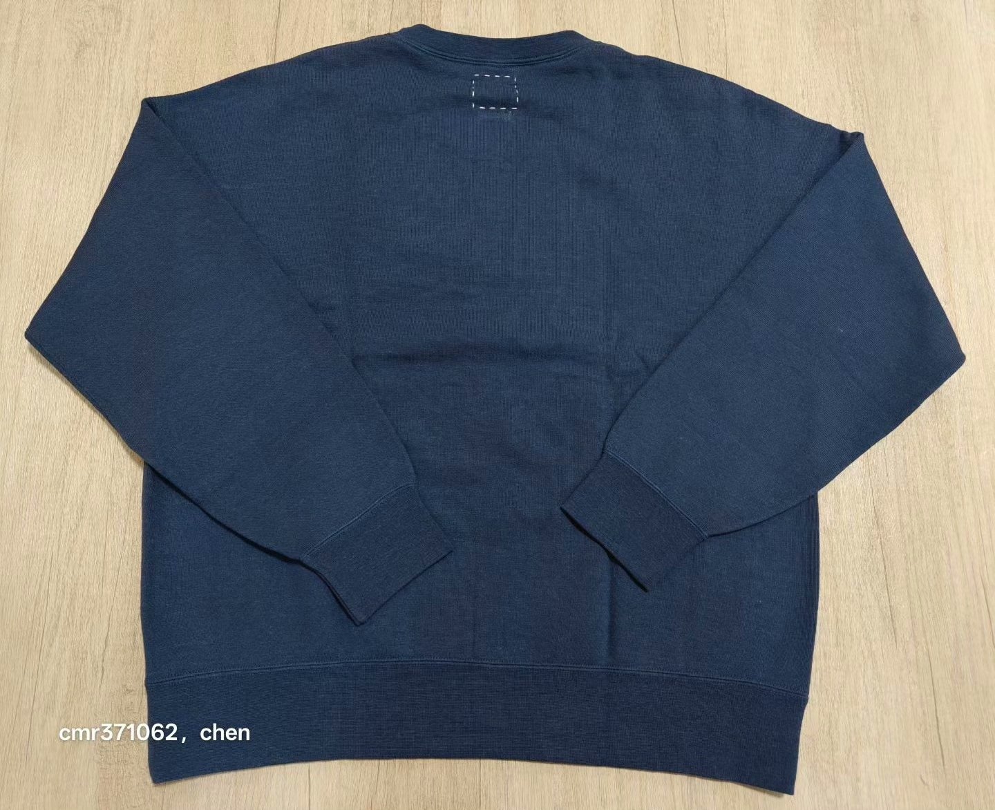 VISVIM 24AW JUMBO SB SWEAT L/S — label