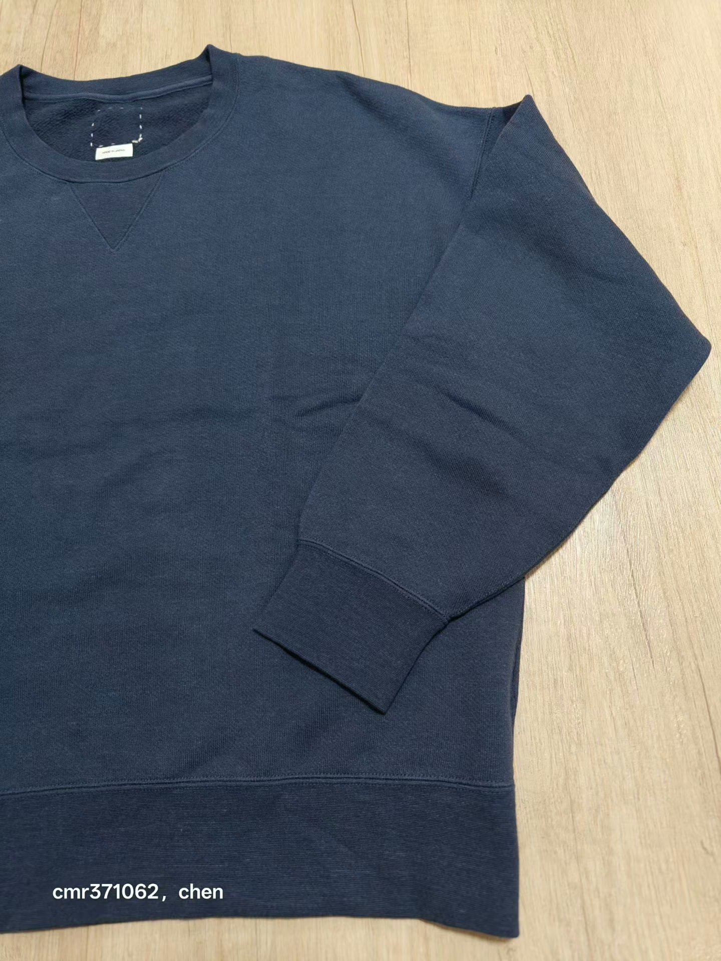VISVIM 24AW JUMBO SB SWEAT L/S — detail